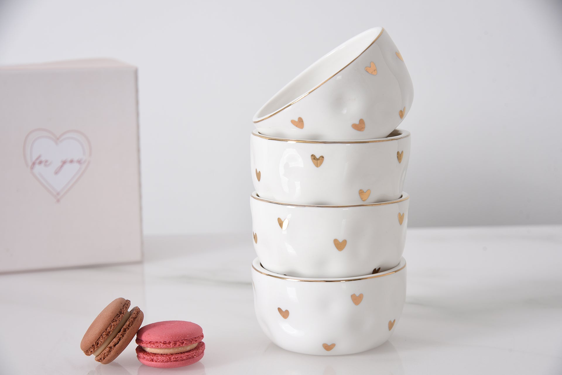 Heart To Heart Set of 4 Snack Bowls Pampa Bay