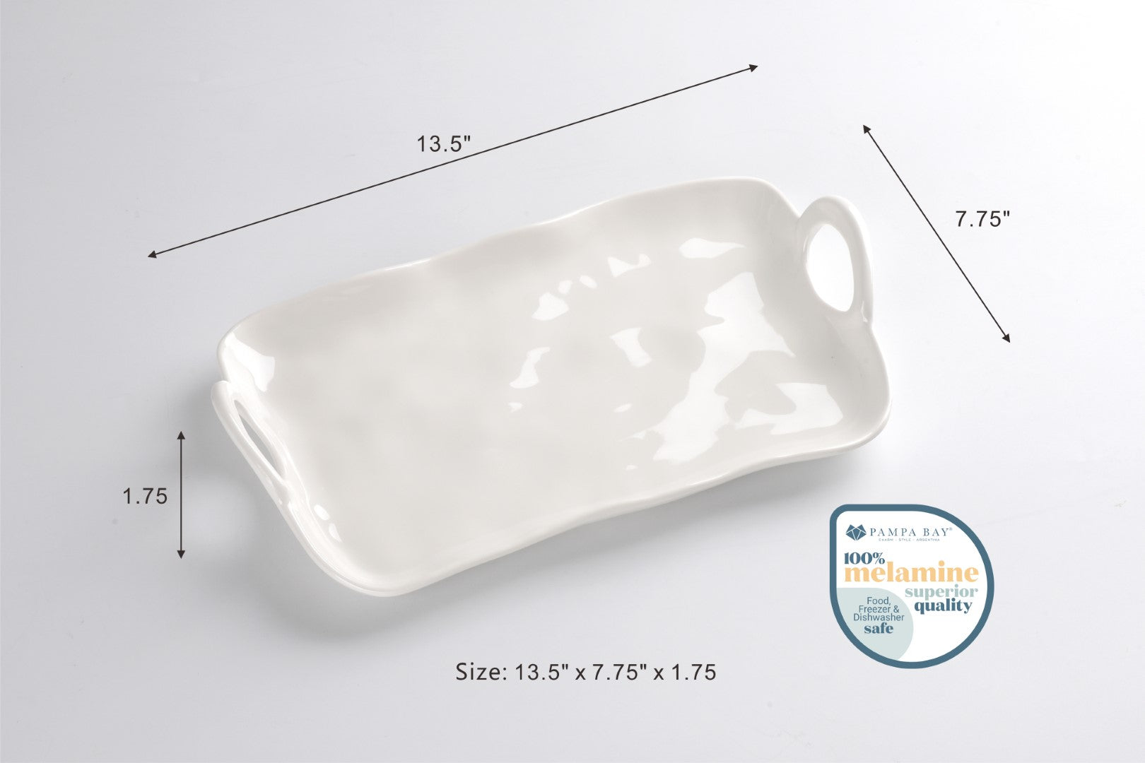 Ivy Small Platter Pampa Bay