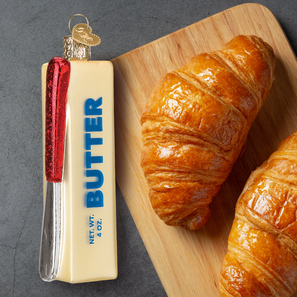 Stick Of Butter Ornament Old World Christmas