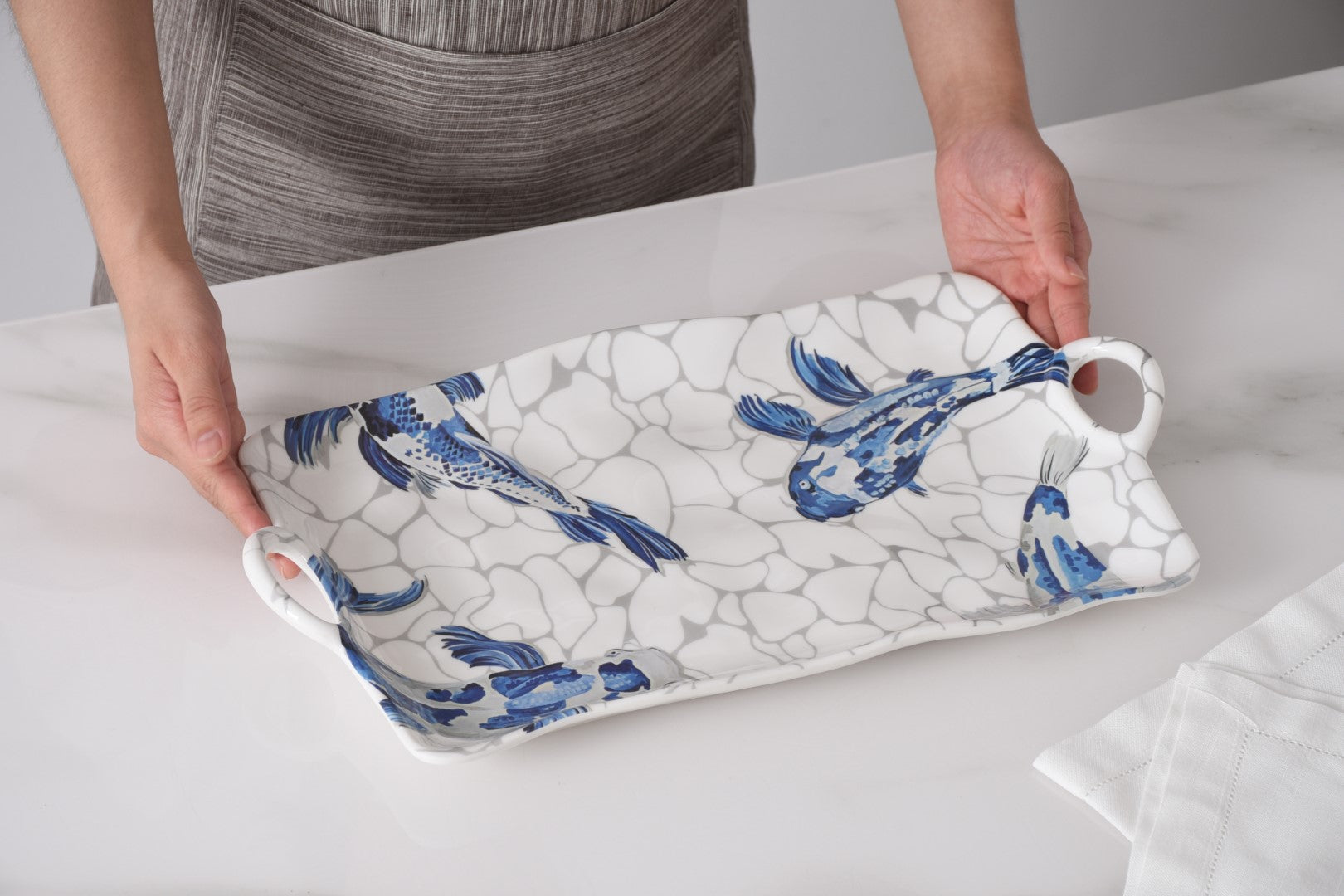 Koi Large Platter Pampa Bay