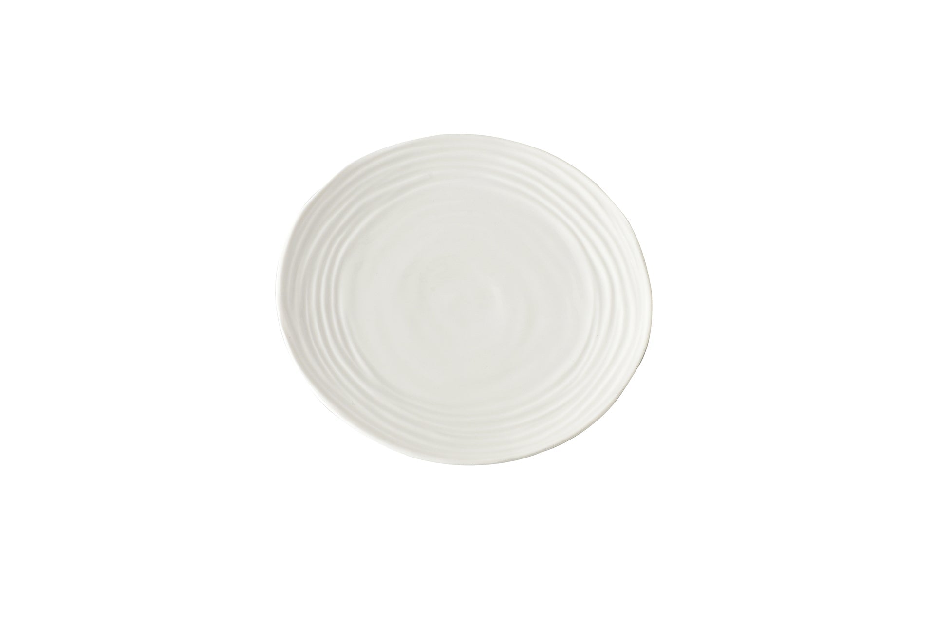 Le Blanc Round Salad Plate Pampa Bay