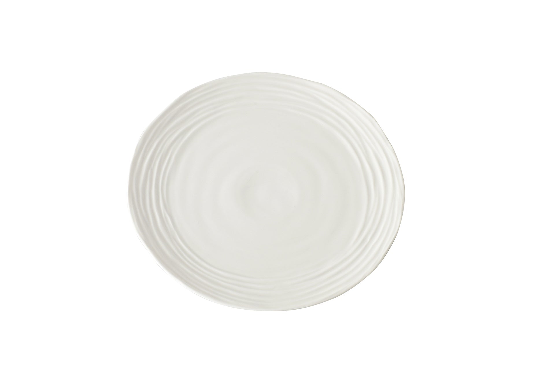 Le Blanc Round Dinner Plate Pampa Bay
