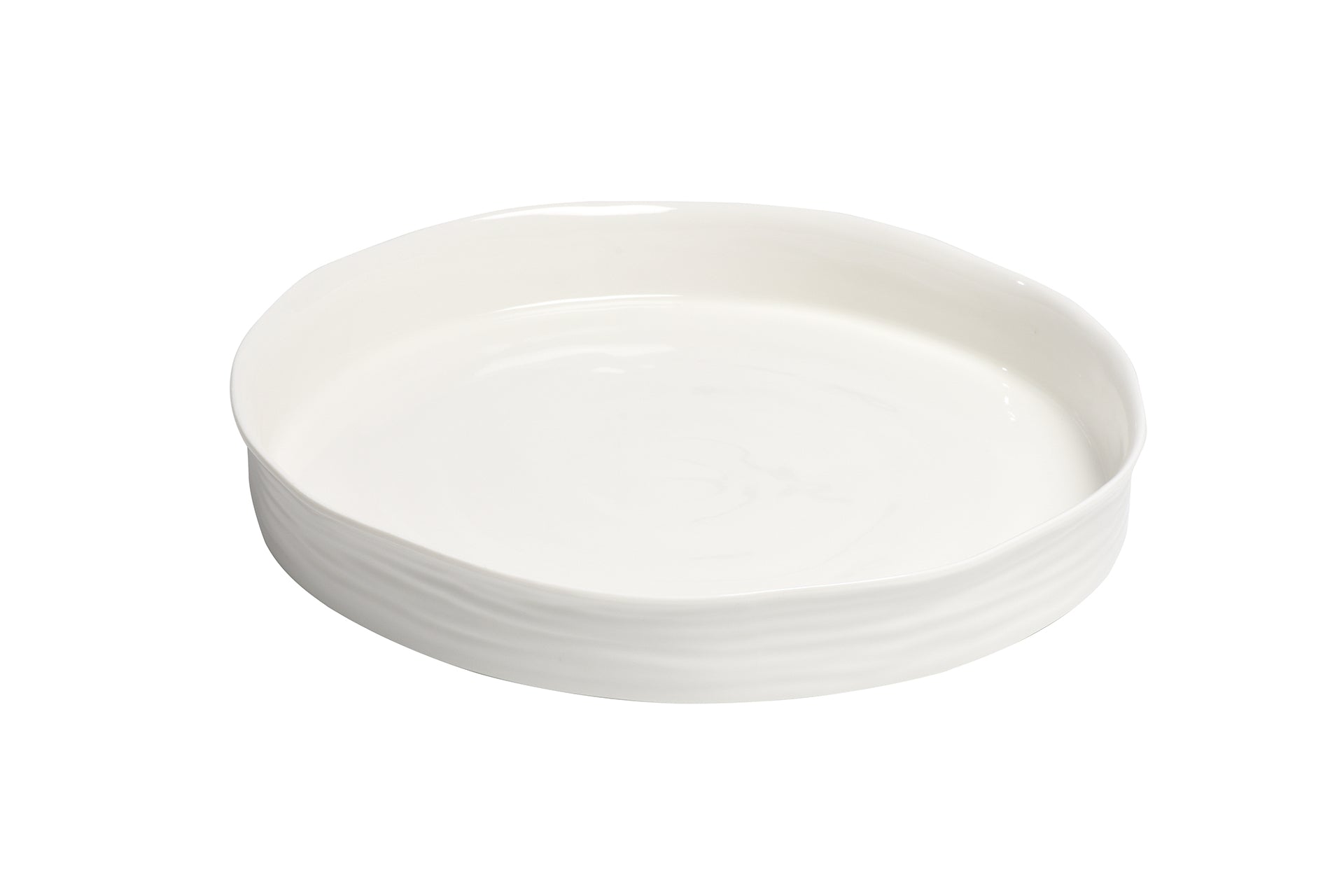 Le Blanc Round Platter Pampa Bay