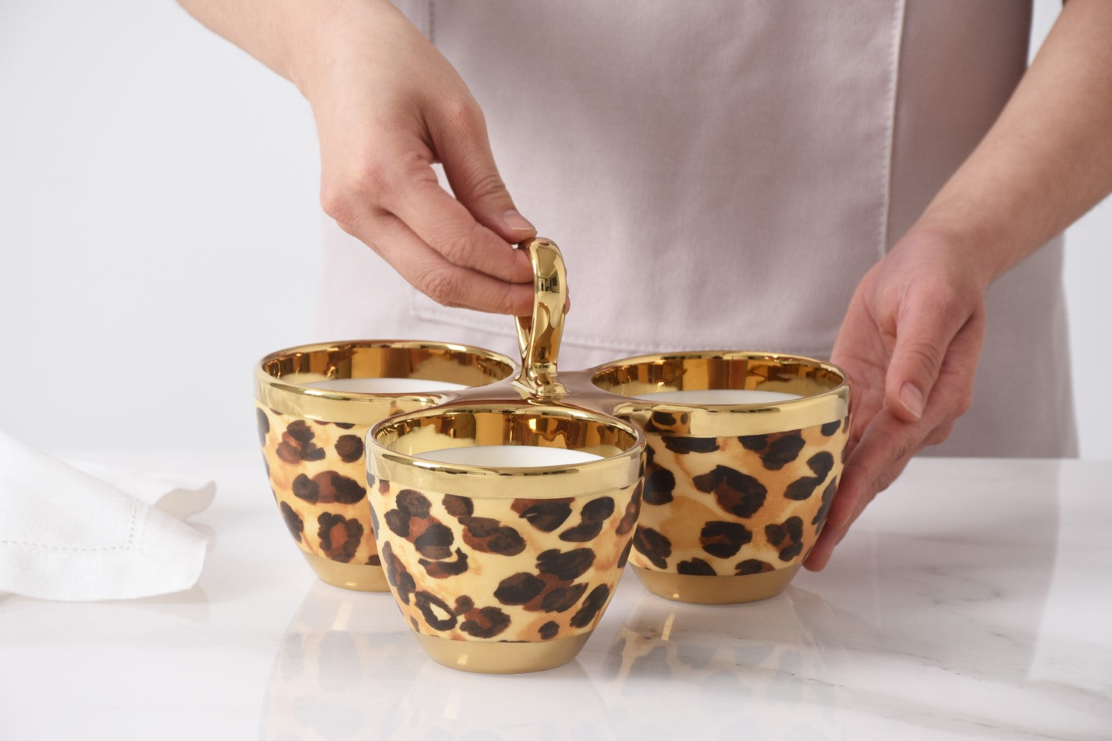 Animal Print 3 Part Server Pampa Bay