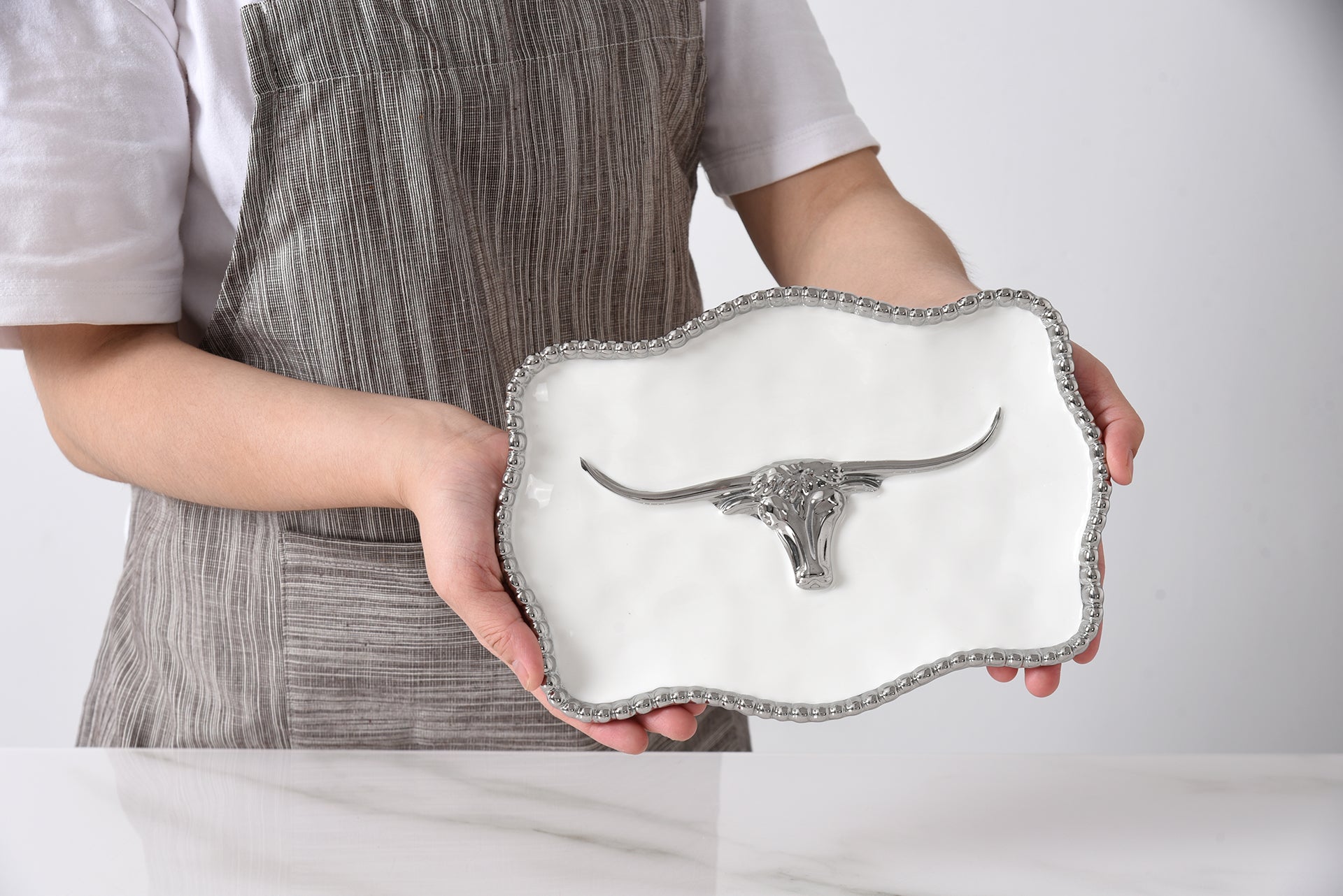 Longhorn Small Tray Pampa Bay