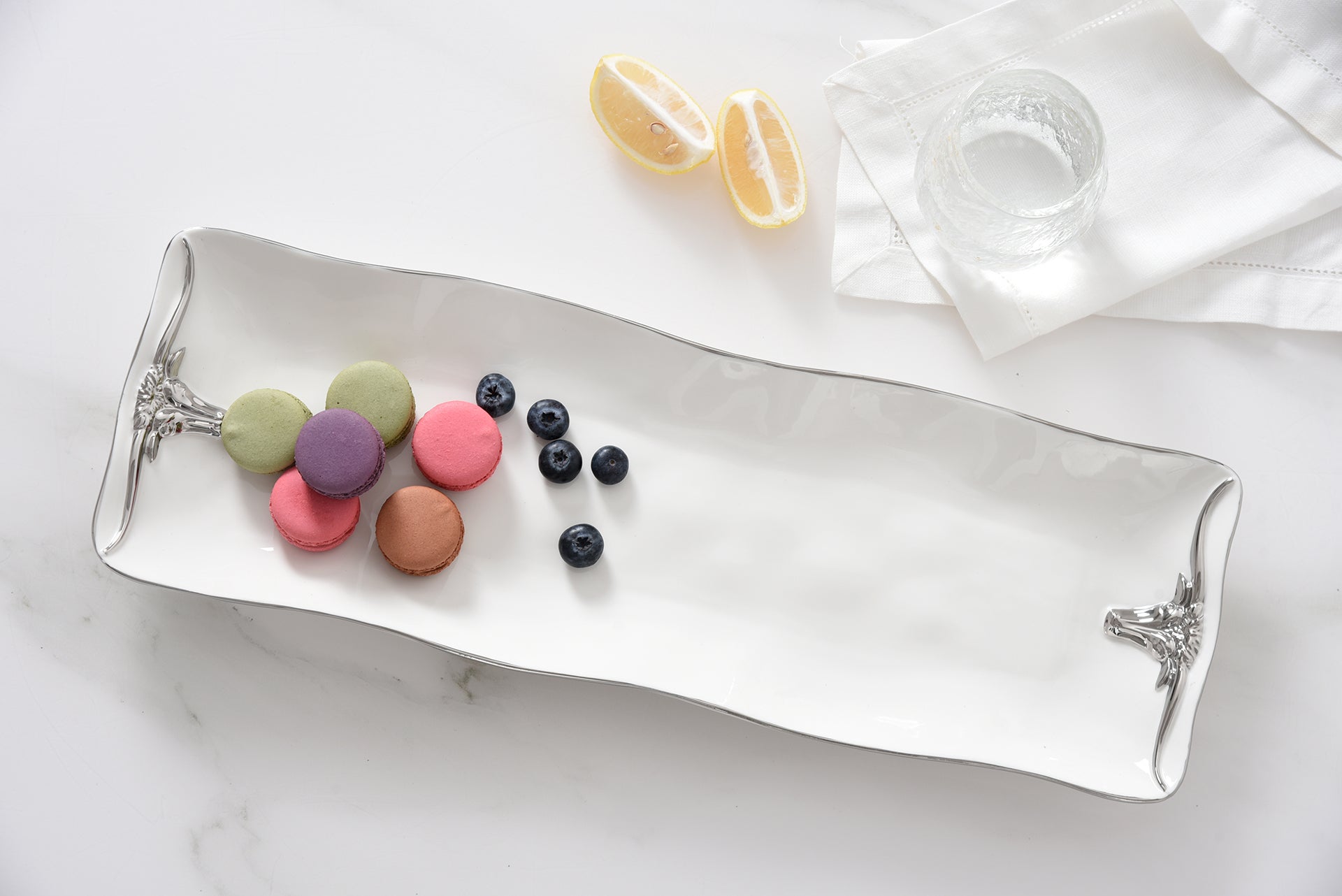 Longhorn Rectangular Serving Piece Pampa Bay