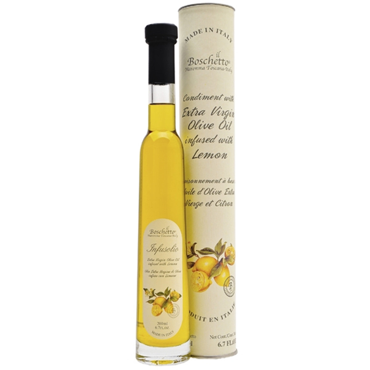 Il Boschetto Lemon Infused Extra Virgin Olive Oil 6.7oz The French Farm