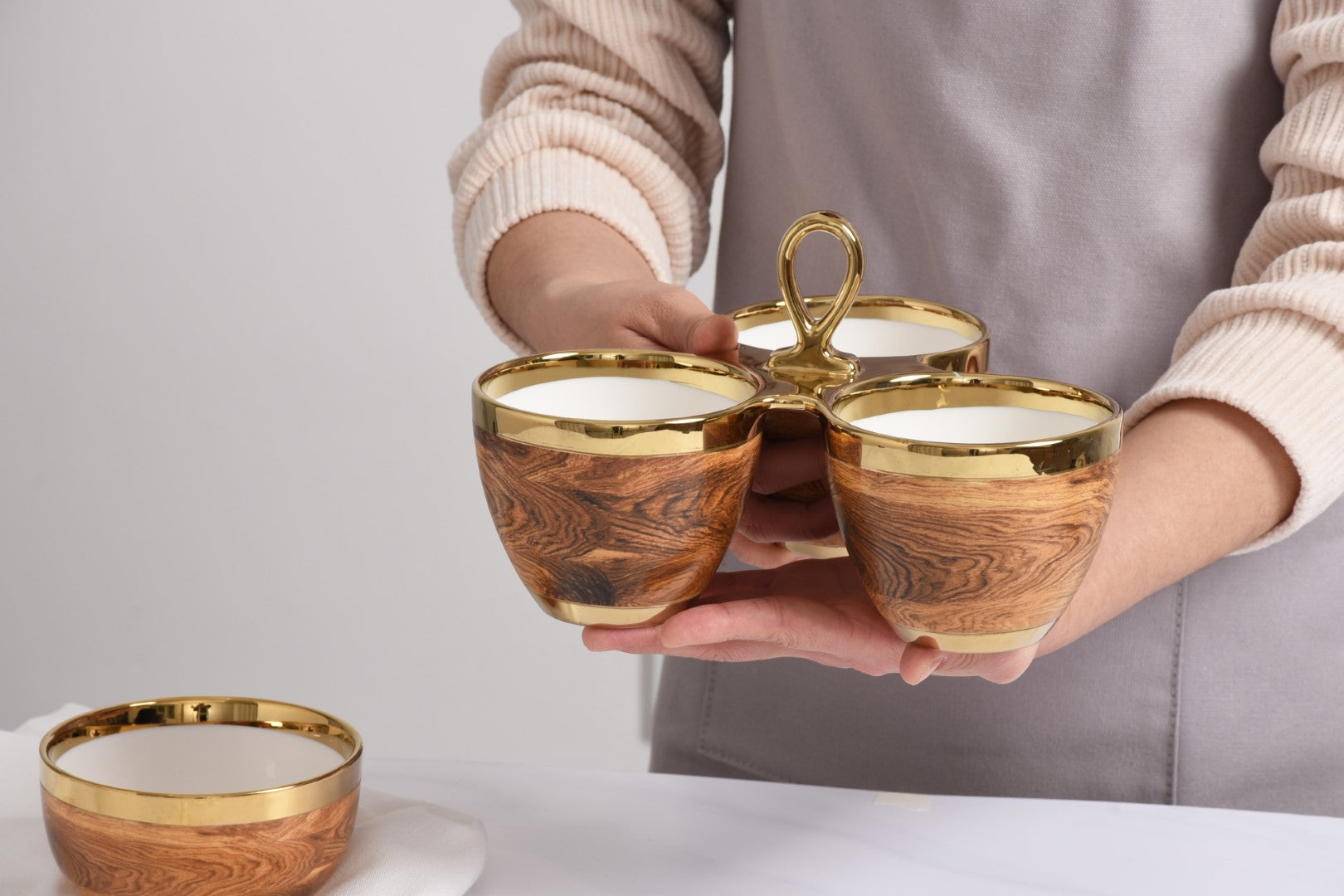 Madera 3-Part Server Pampa Bay