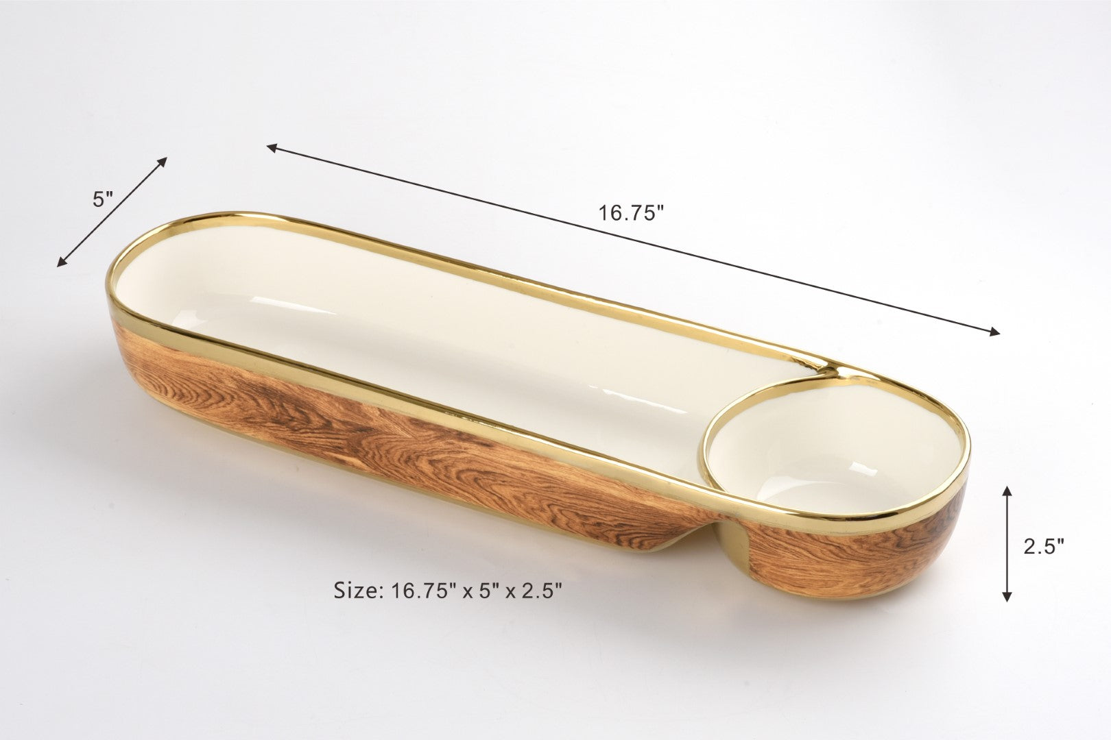 Madera Chip and Dip Pampa Bay