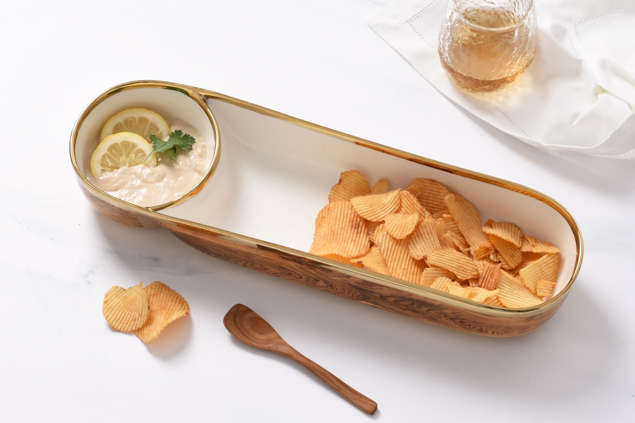 Madera Chip and Dip Pampa Bay