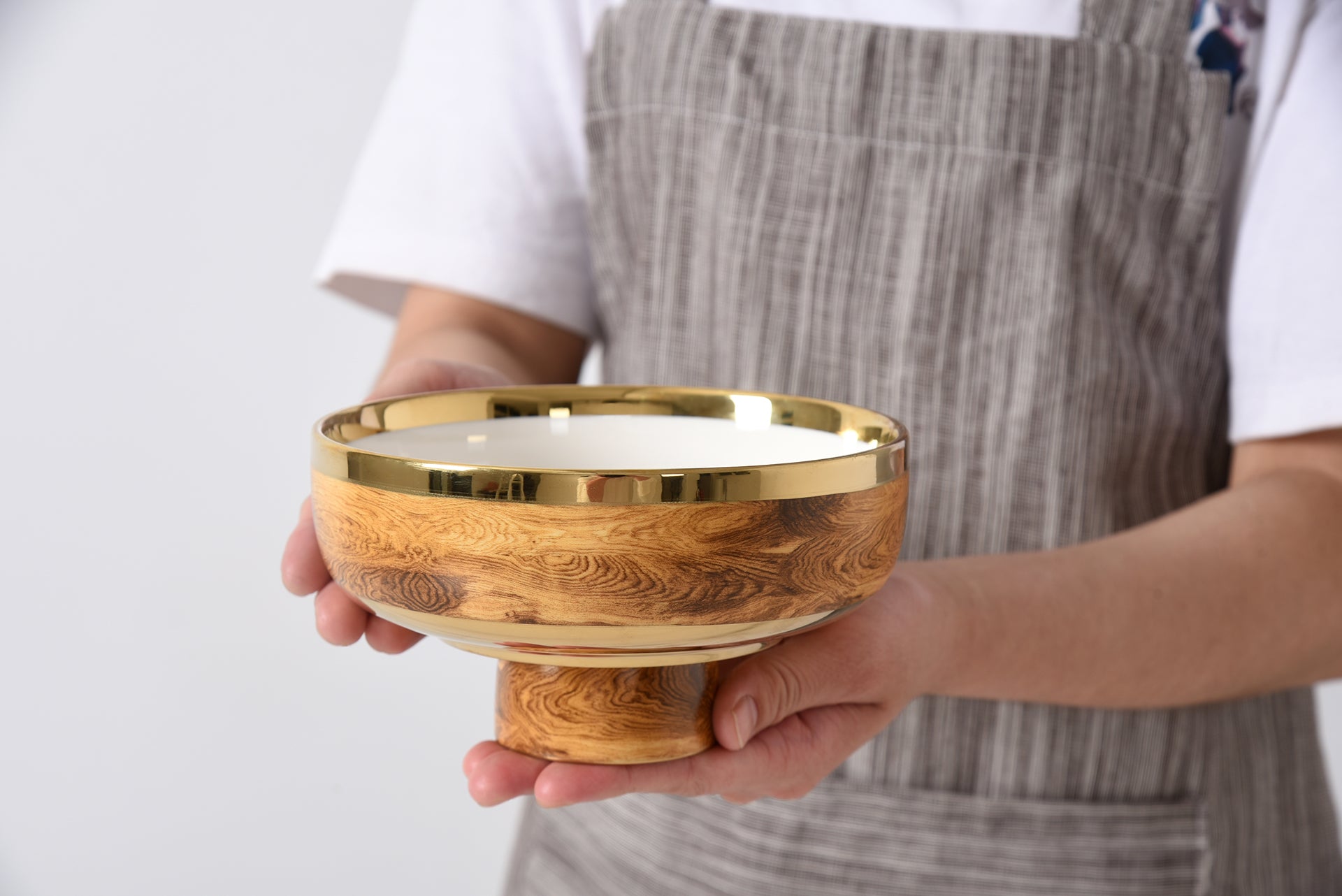 Madera Small Footed Bowl Pampa Bay