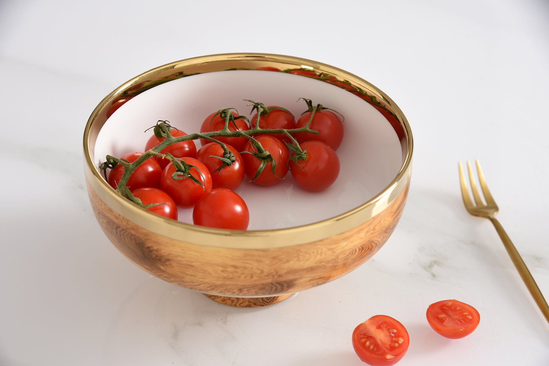 Madera Small Footed Bowl Pampa Bay