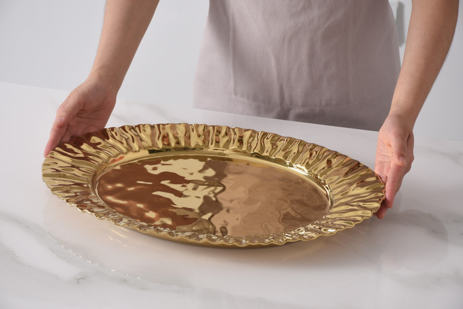 Mascali d'Oro Large Platter Pampa Bay