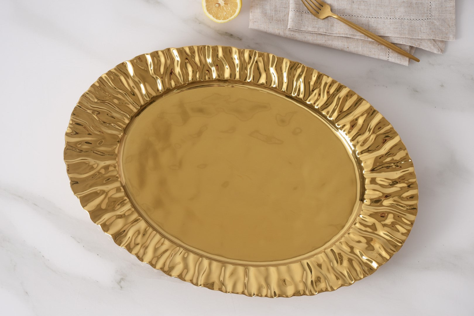 Mascali d'Oro Large Platter Pampa Bay