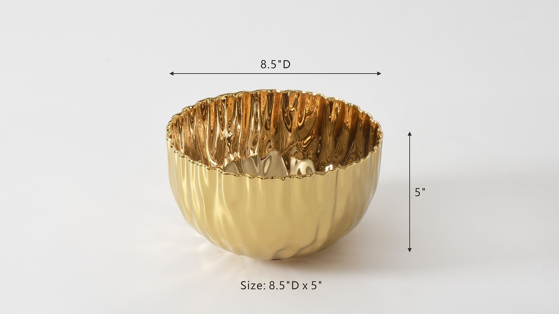 Mascali d'Oro Medium Bowl Pampa Bay