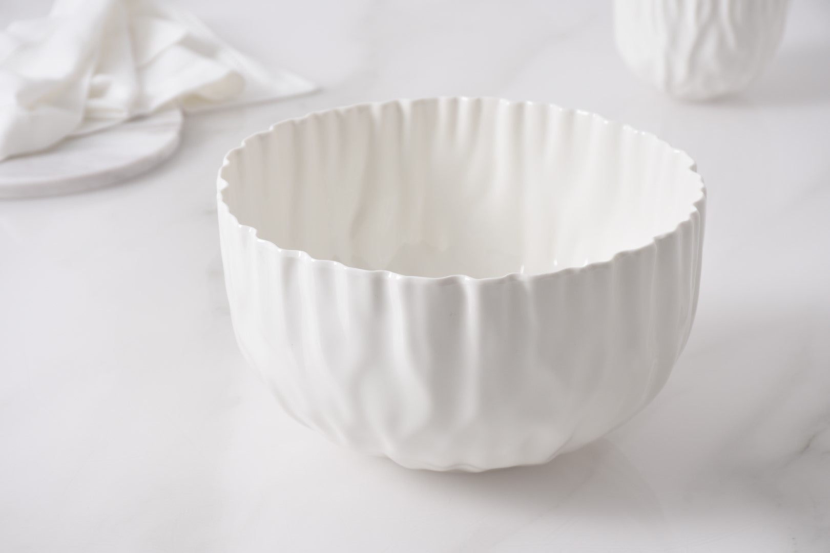 Mascali Bianca Medium Bowl Pampa Bay