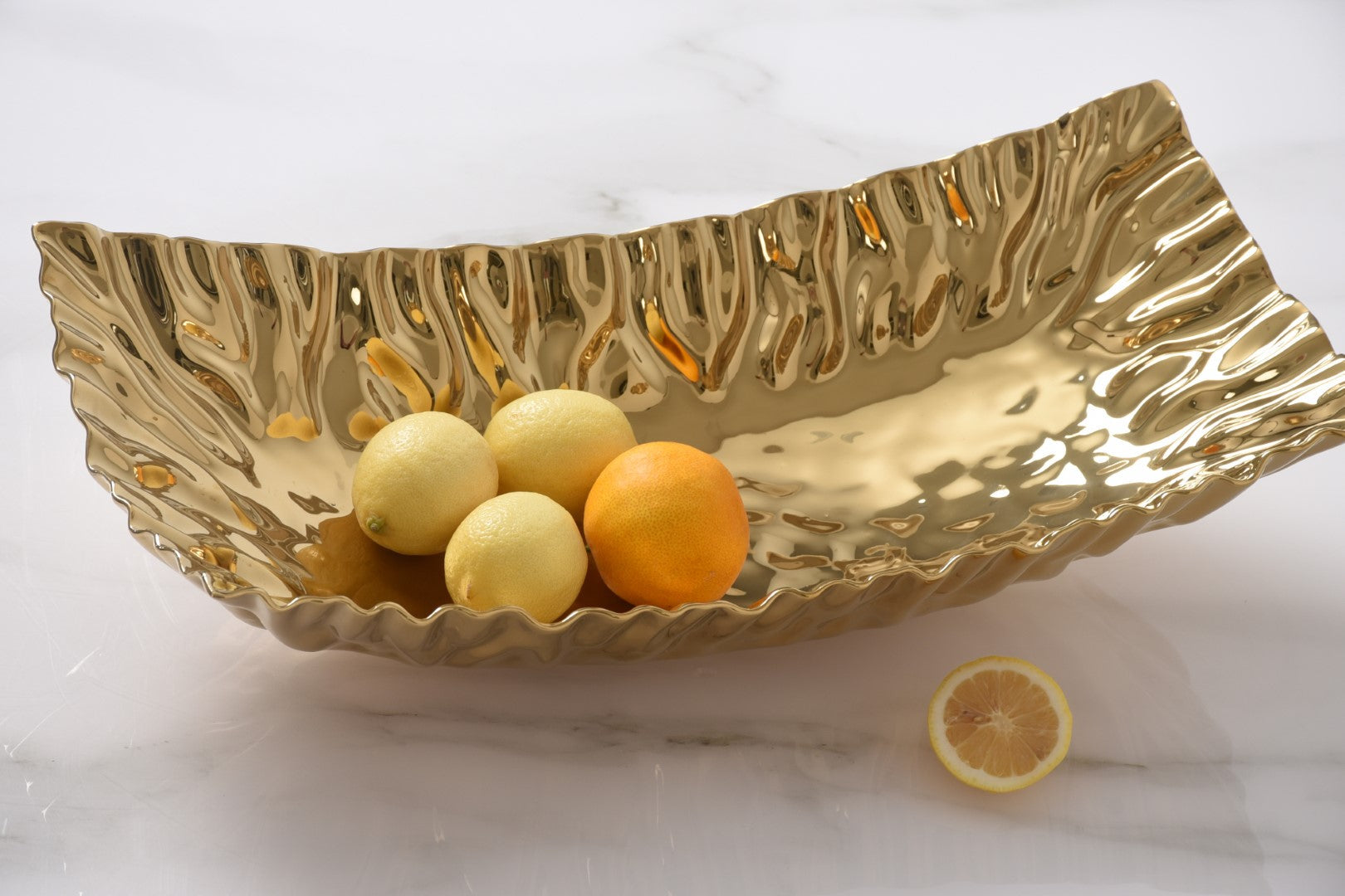 Mascali d'Oro Rectangular Centerpiece Pampa Bay
