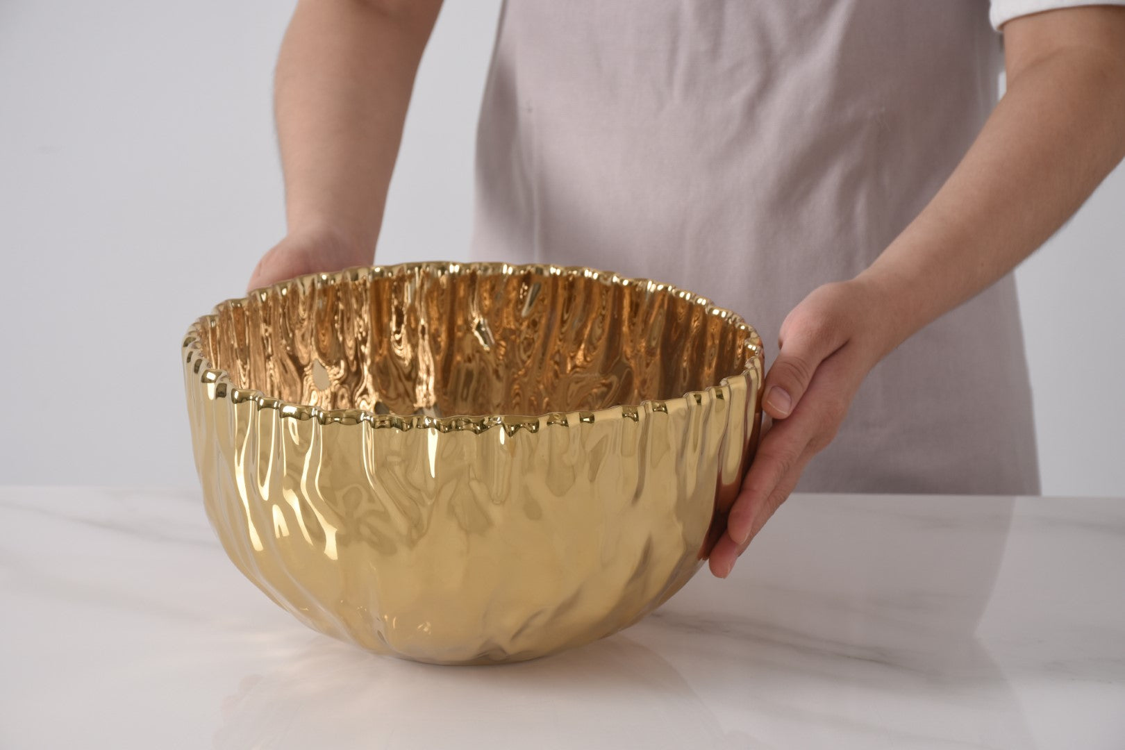 Mascali d'Oro Large Bowl Pampa Bay