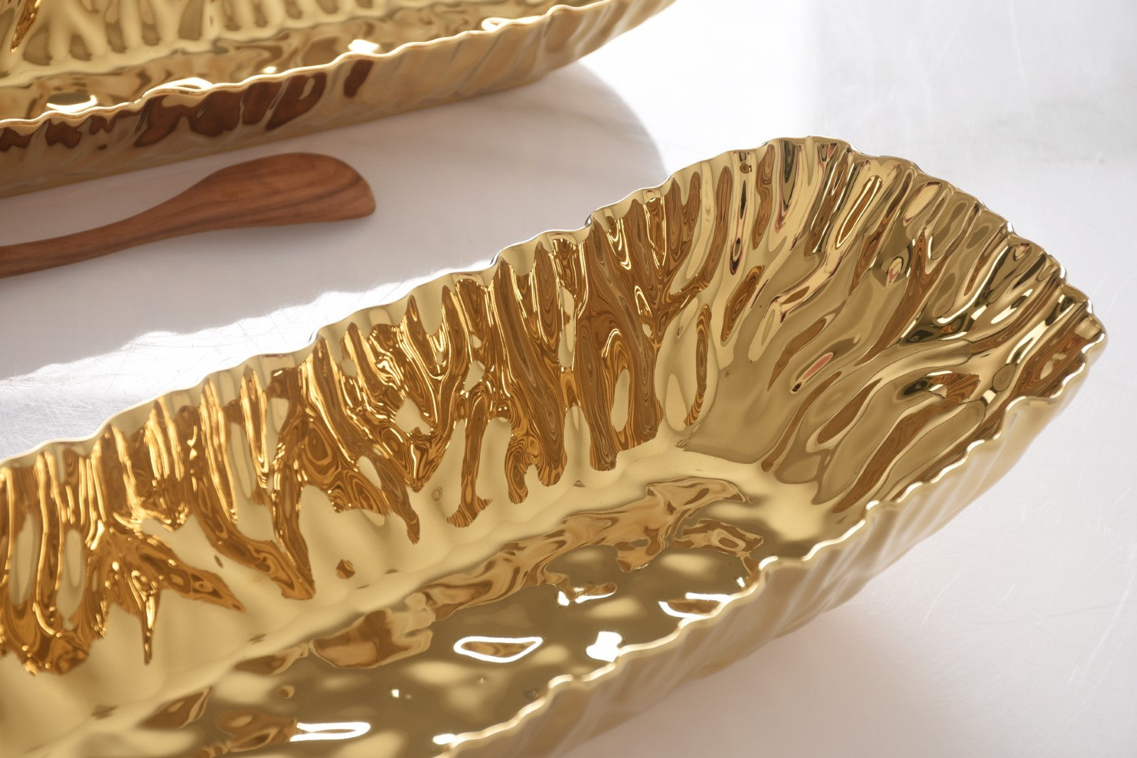 Mascali d'Oro Deep Rectangular Server Pampa Bay