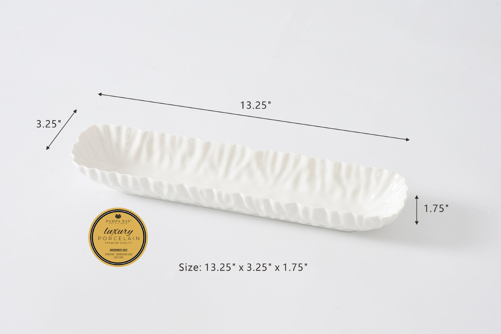 Mascali Bianca Cracker Tray Pampa Bay