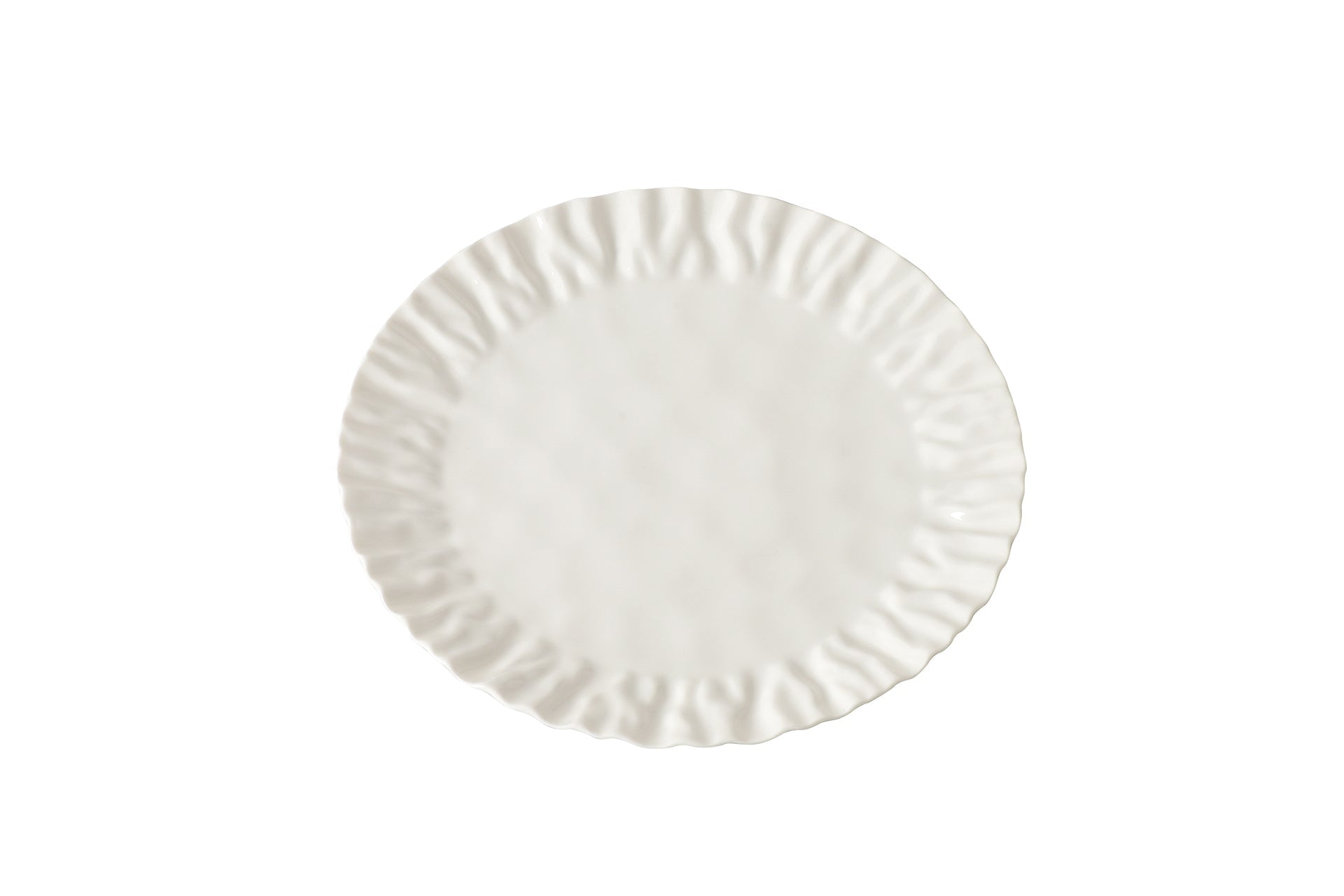 Mascali Bianca Round Dinner Plate Pampa Bay