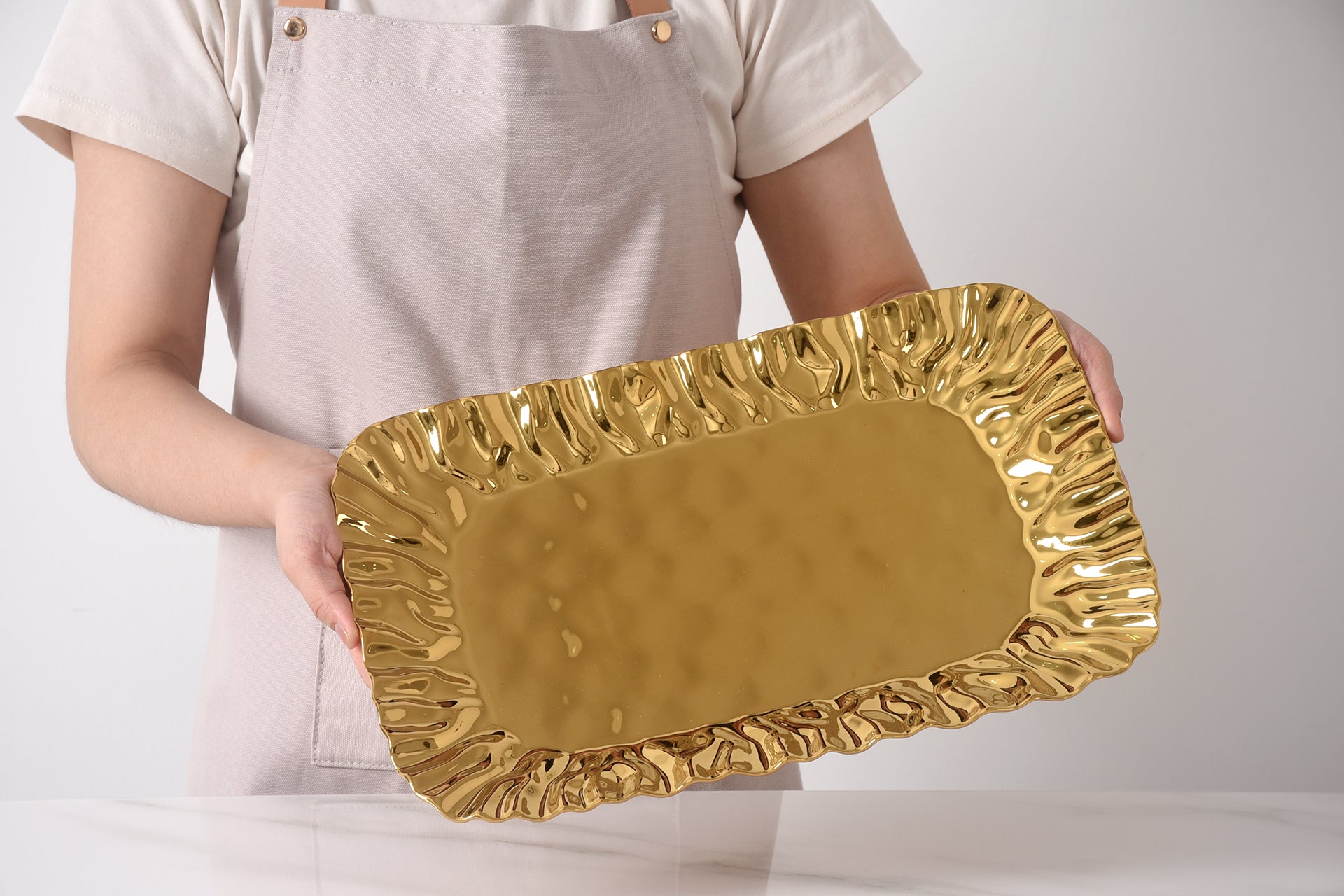 Mascali d'Oro Medium Deep Tray Pampa Bay