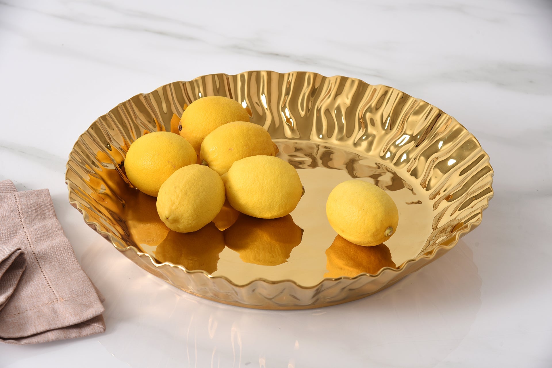 Mascali d'Oro Round Deep Server Pampa Bay