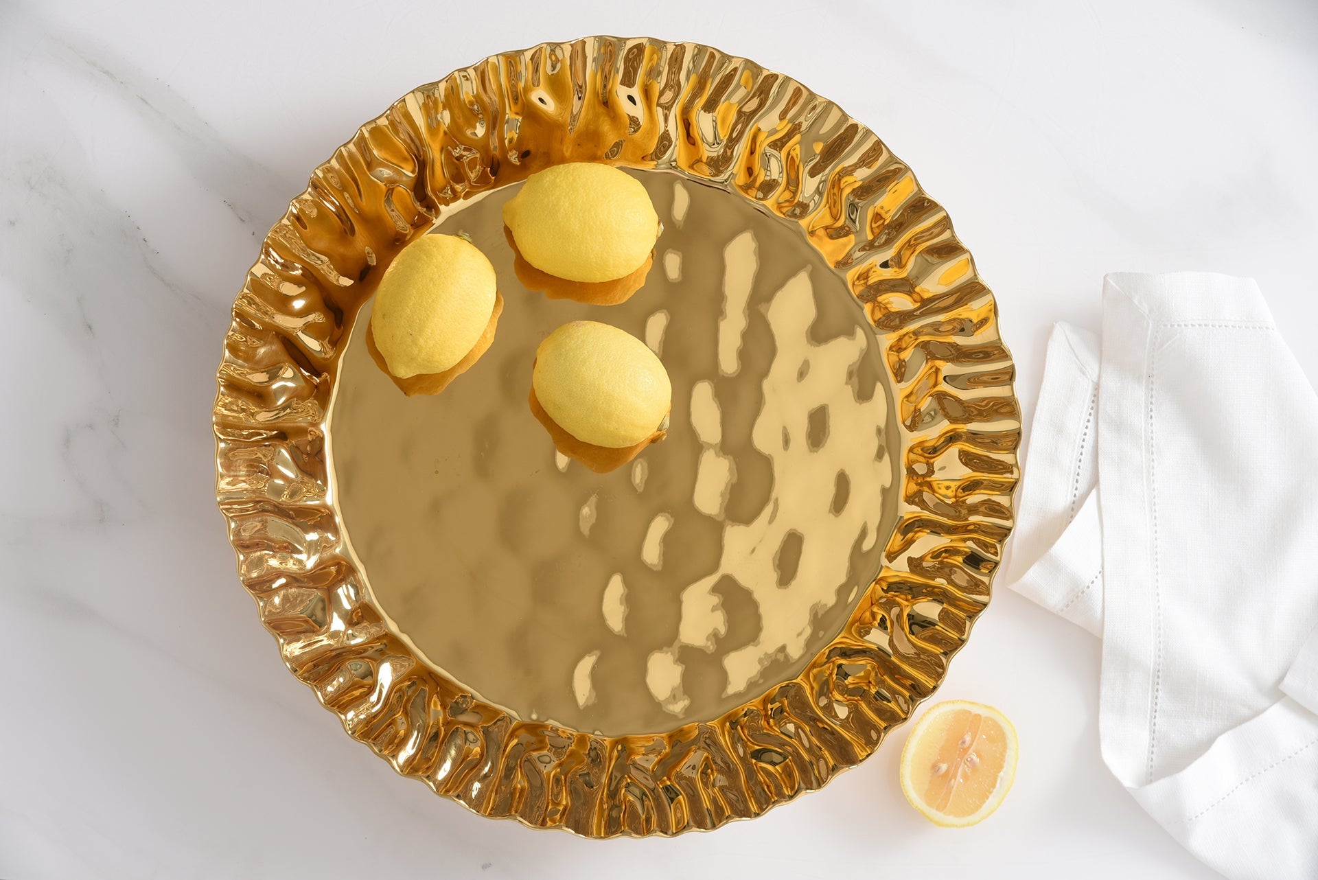 Mascali d'Oro Round Deep Server Pampa Bay