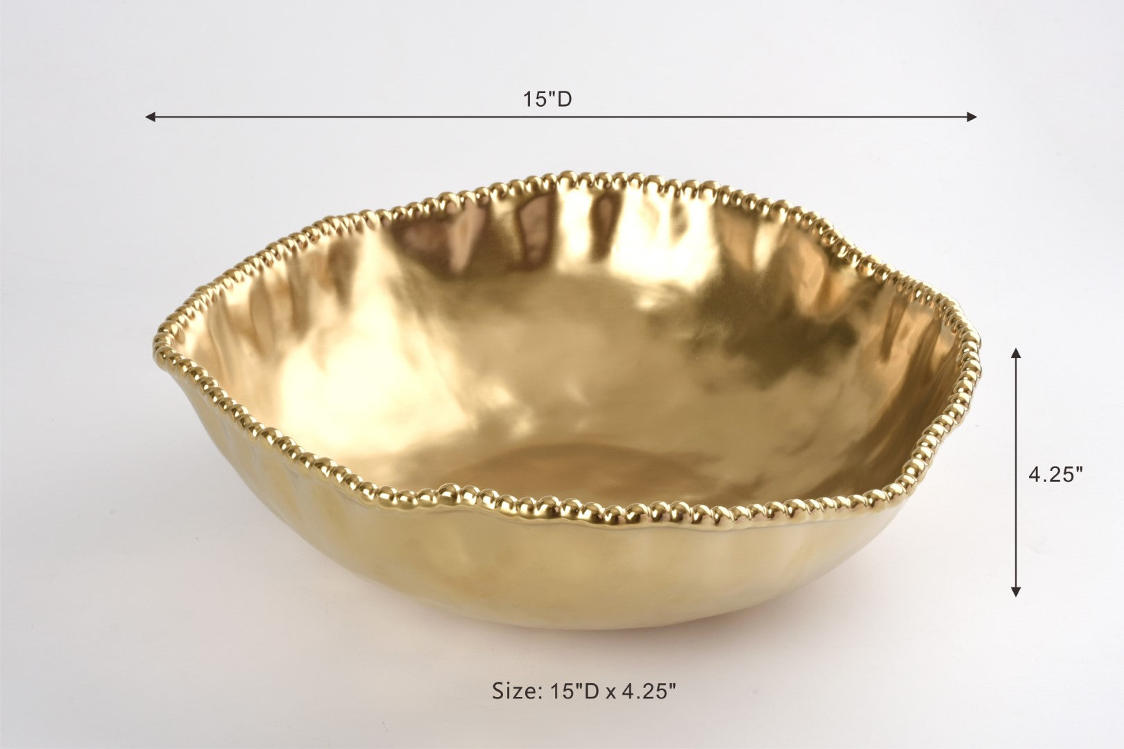 Monte Carlo Oversized Serving Bowl Pampa Bay