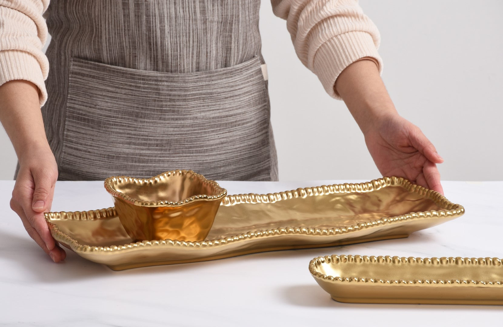 Monte Carlo Rectangular Serving Piece Pampa Bay