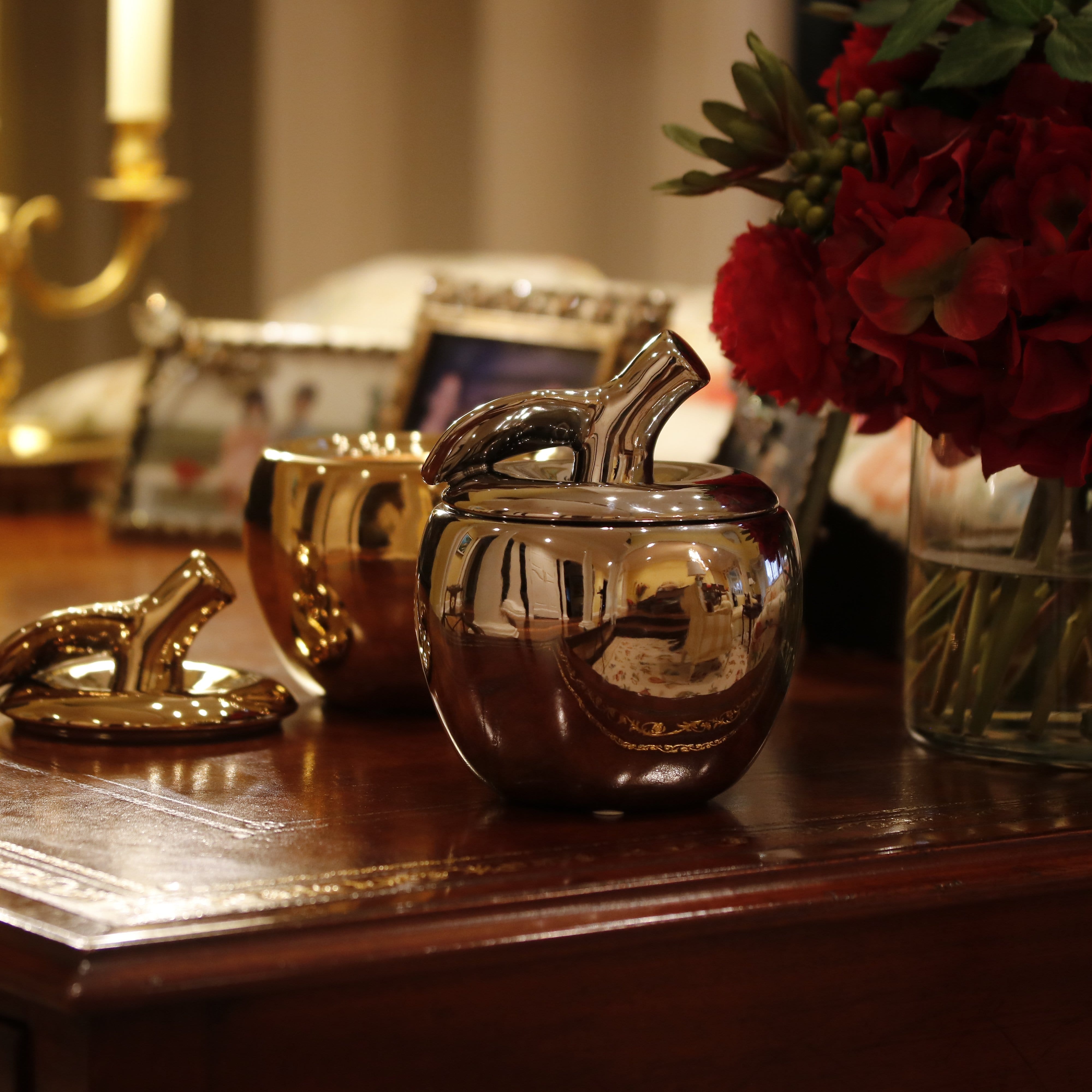 Silver Malus Apple Candle Thompson Ferrier