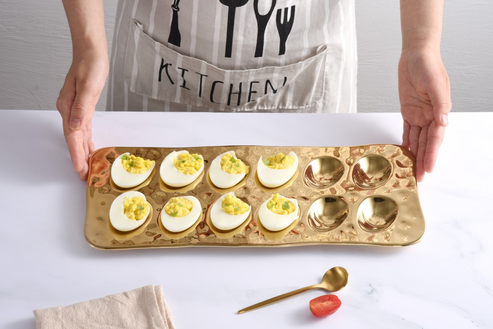Moonlight Deviled Egg Tray Pampa Bay