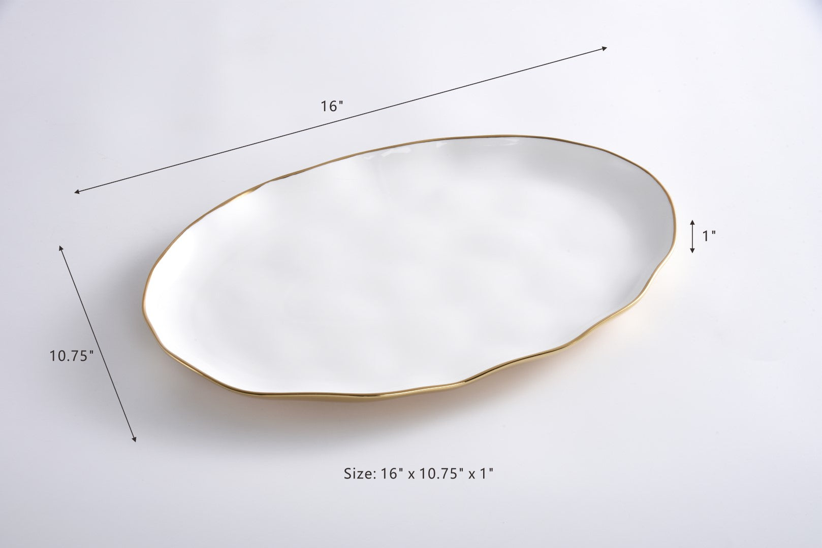 Moonlight Oval Tray Pampa Bay