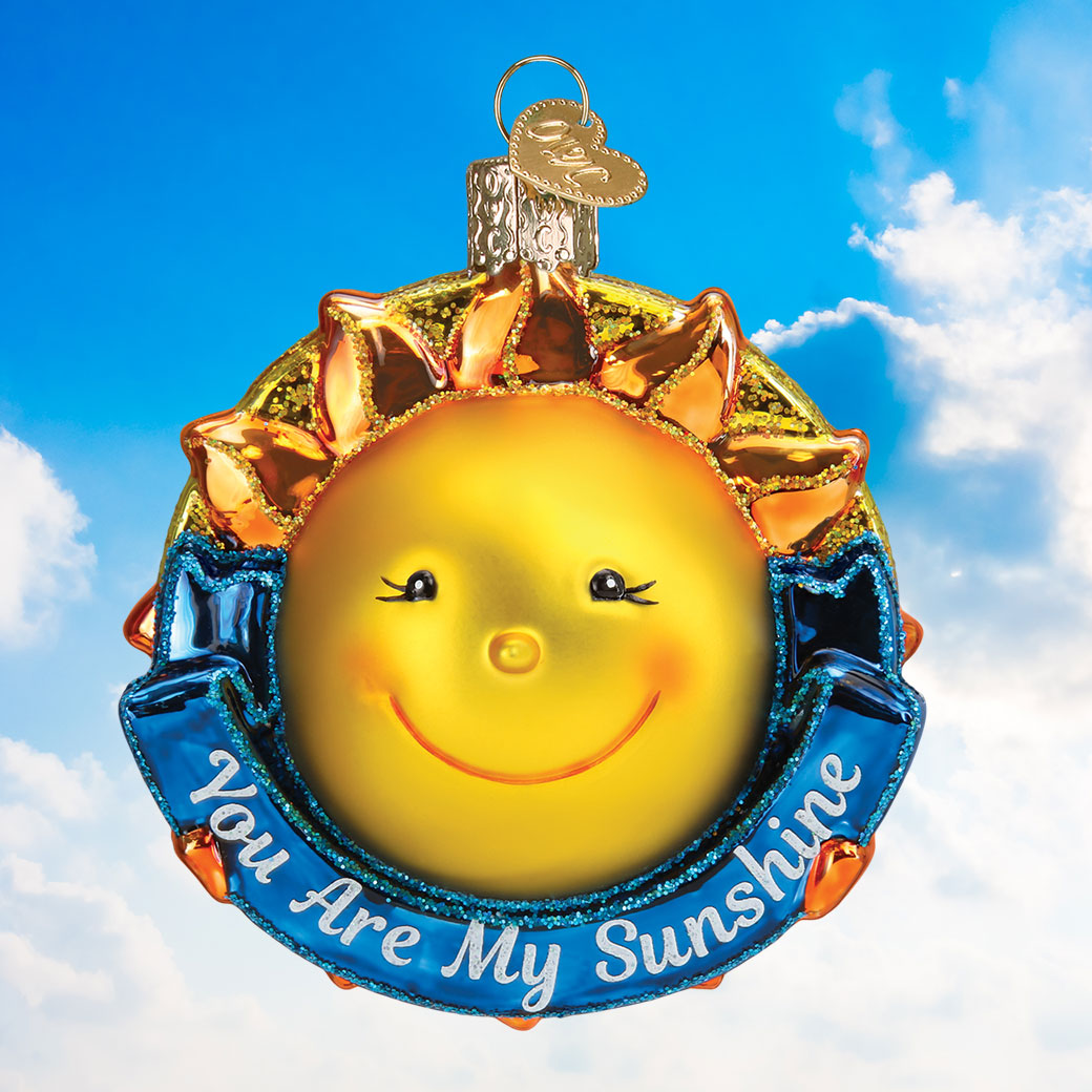 You Are My Sunshine Ornament Old World Christmas