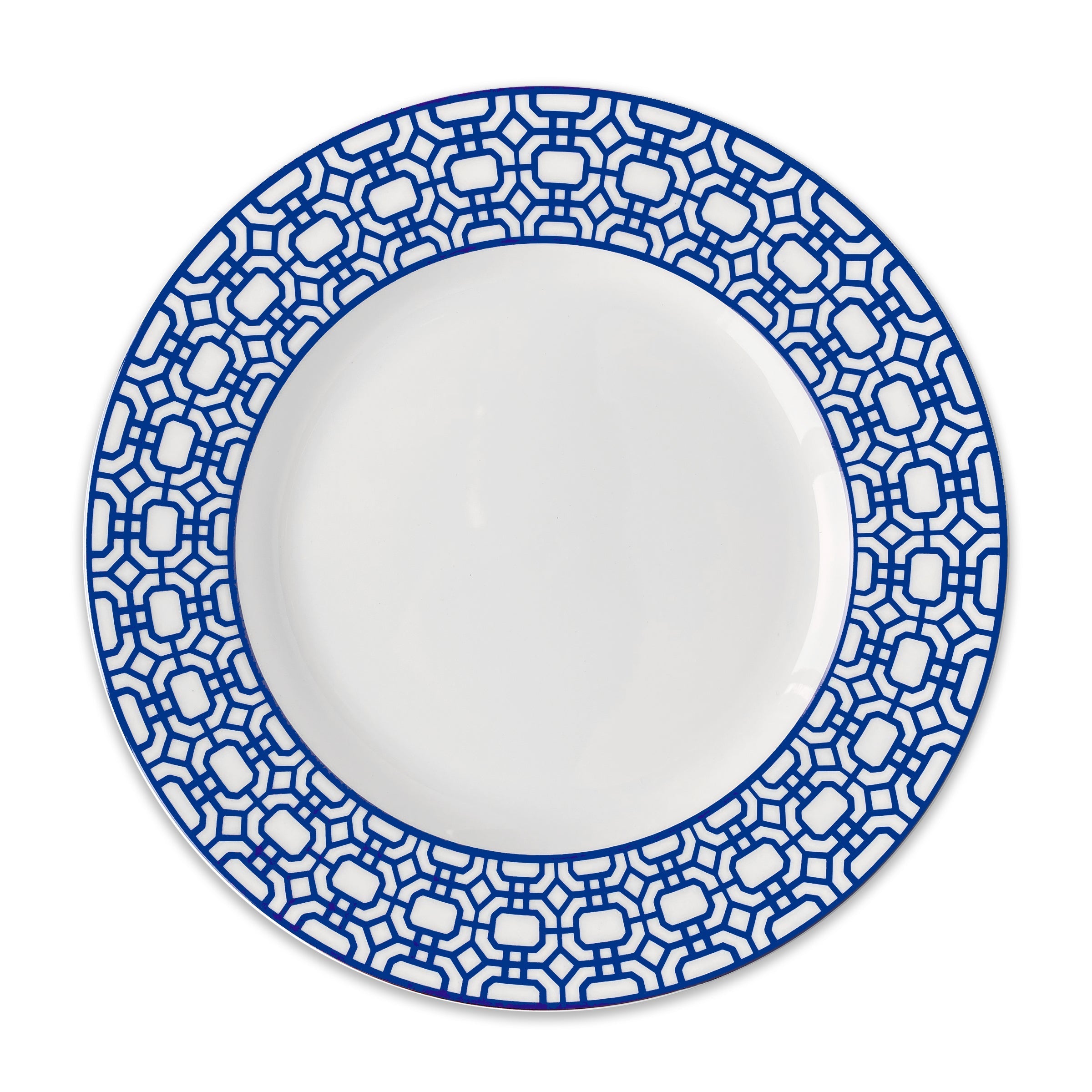Newport Garden Gate Rimmed Dinner Plate