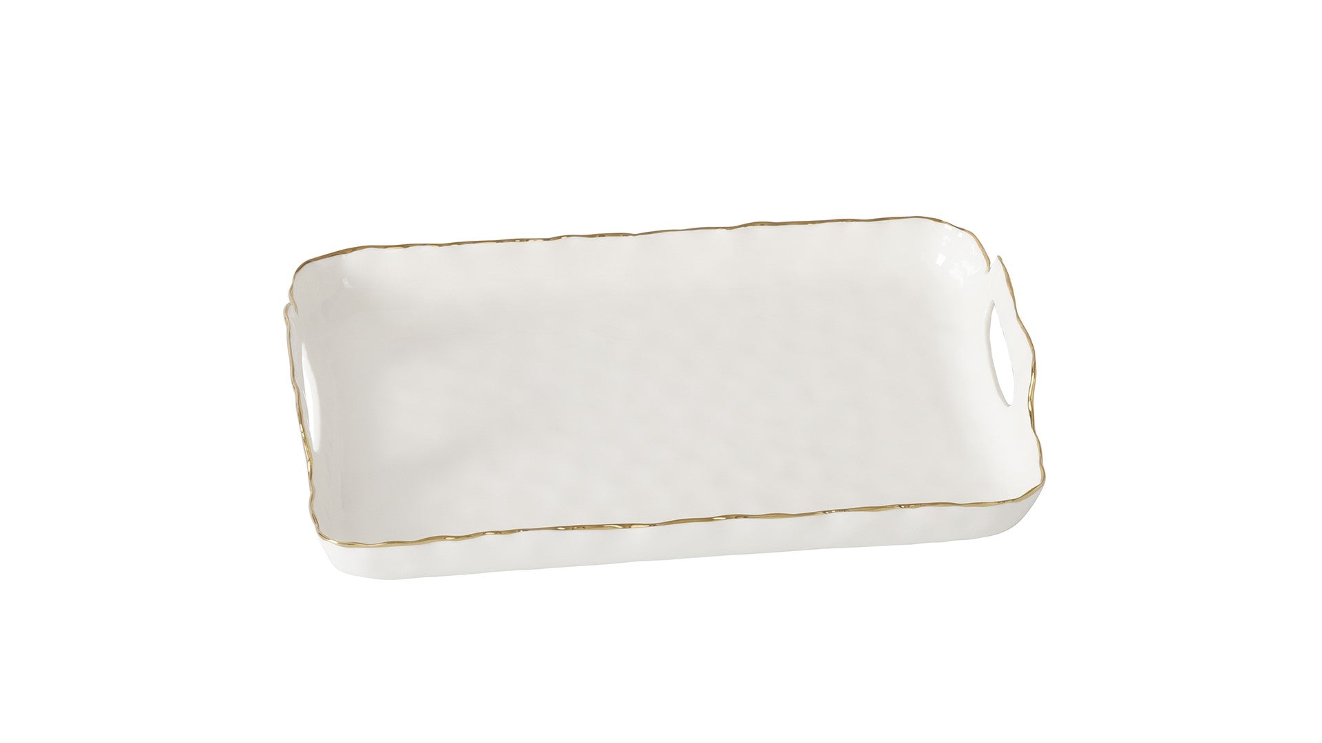 Portofino Rectangular Tray with Handles Pampa Bay