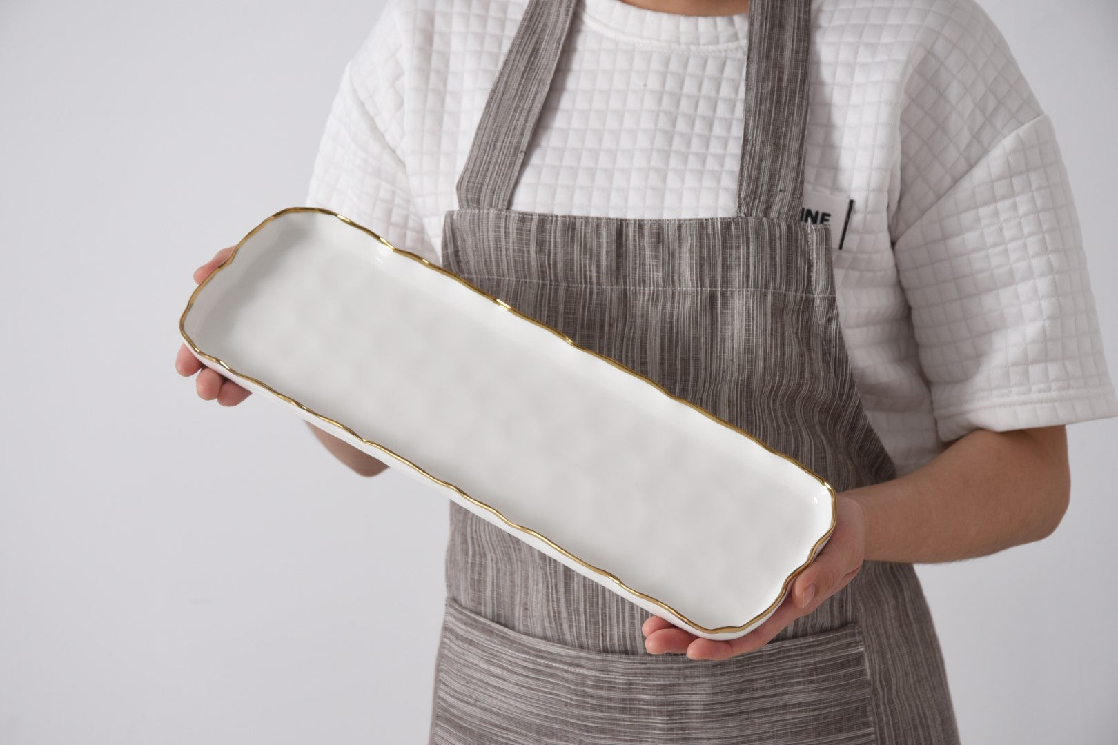 Portofino Long Rectangular Tray Pampa Bay