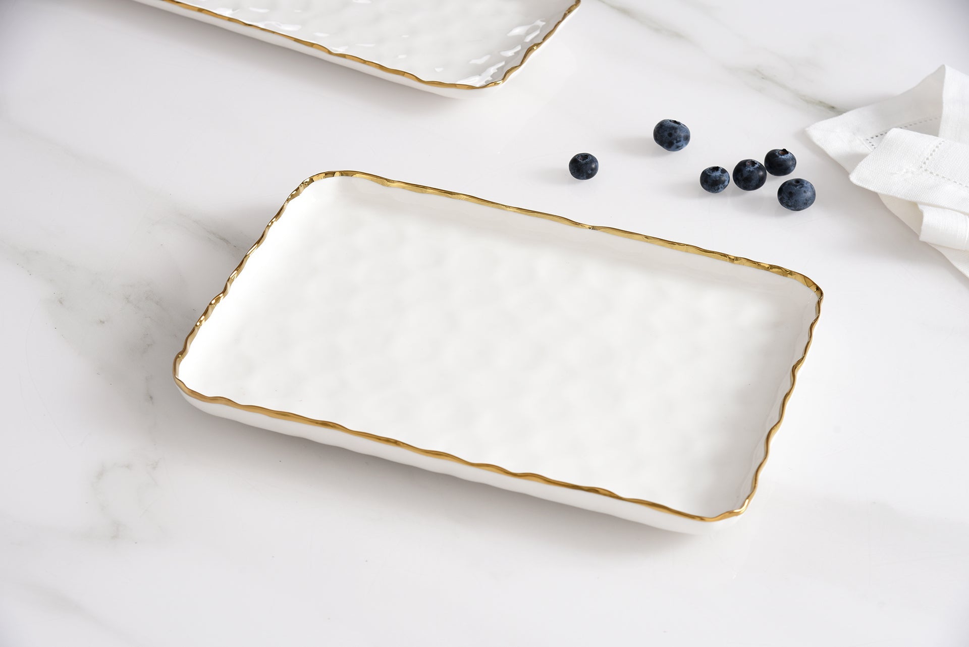 Portofino Small Rectangular Tray Pampa Bay
