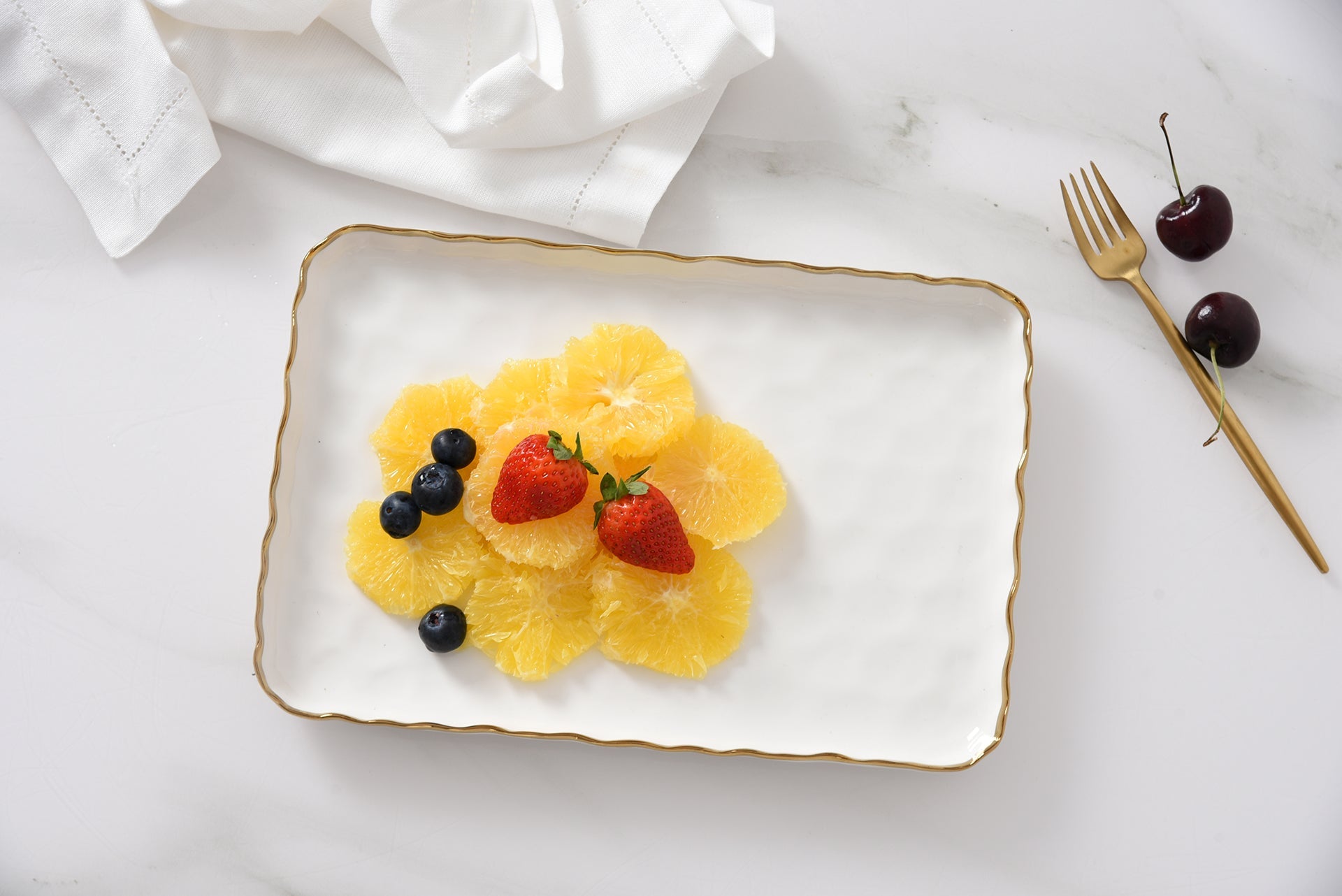 Portofino Small Rectangular Tray Pampa Bay