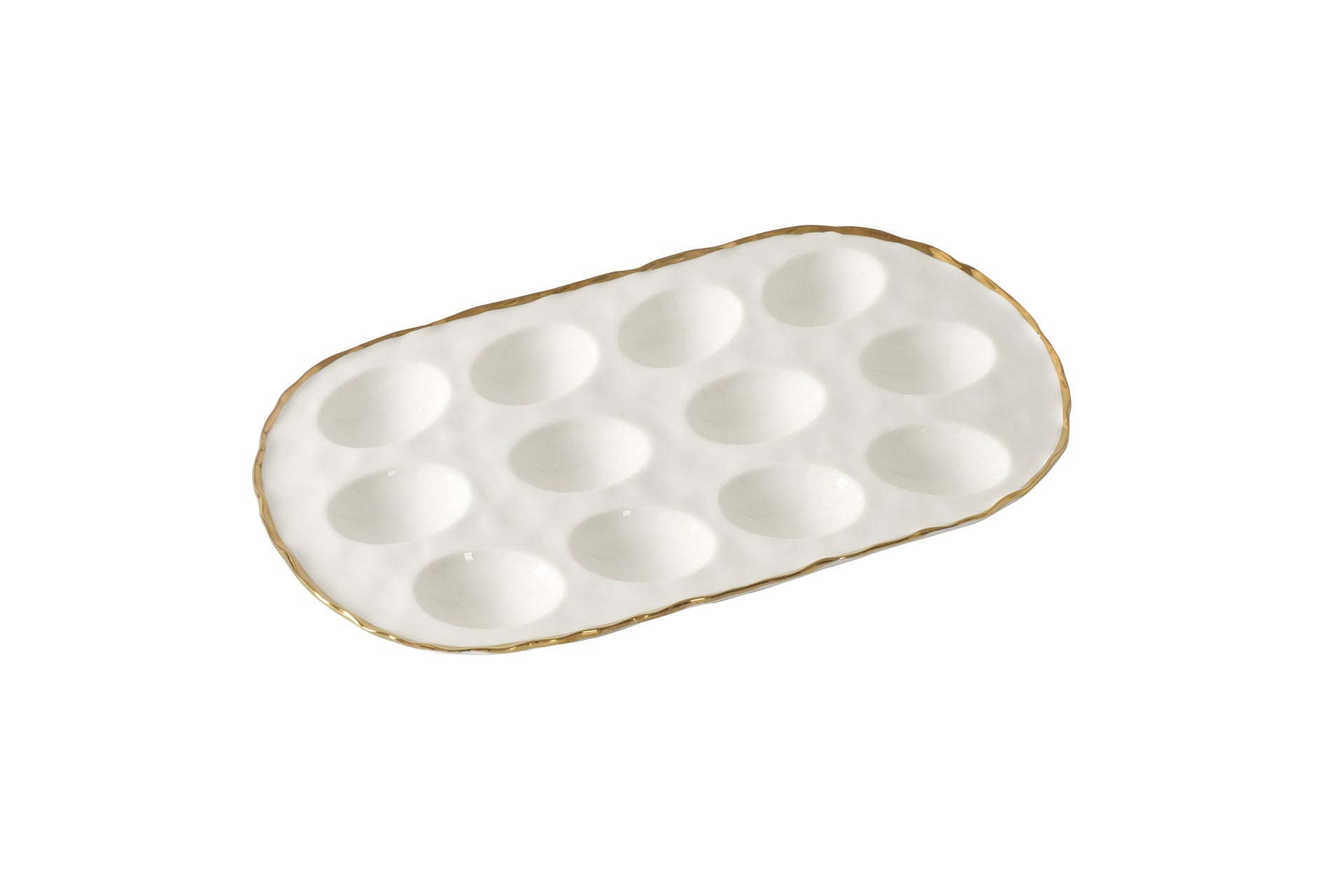 Portofino Oval Deviled Egg Tray Pampa Bay