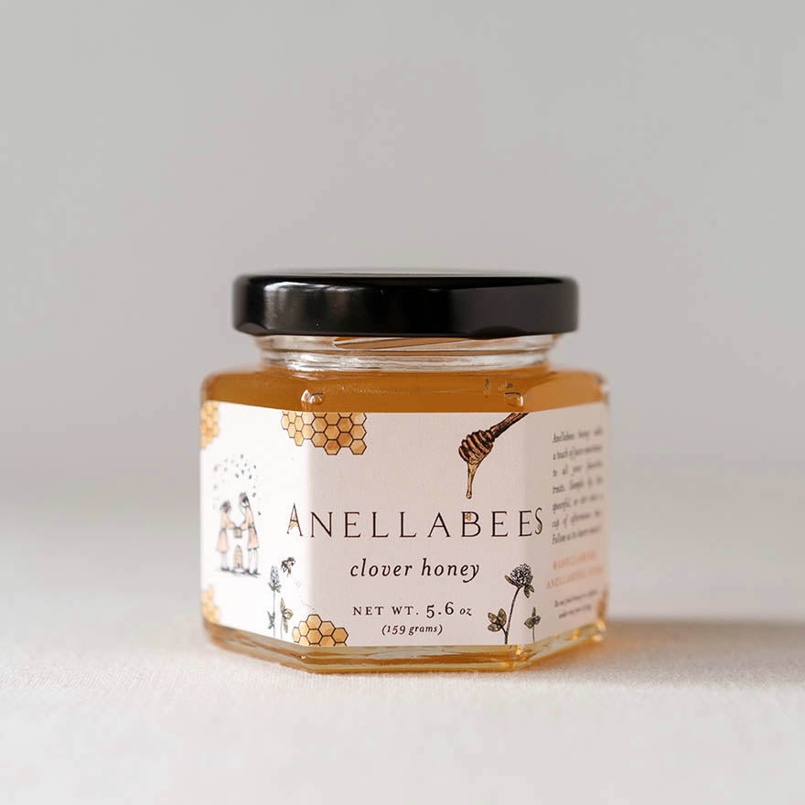 Raw Clover Honey Anellabees