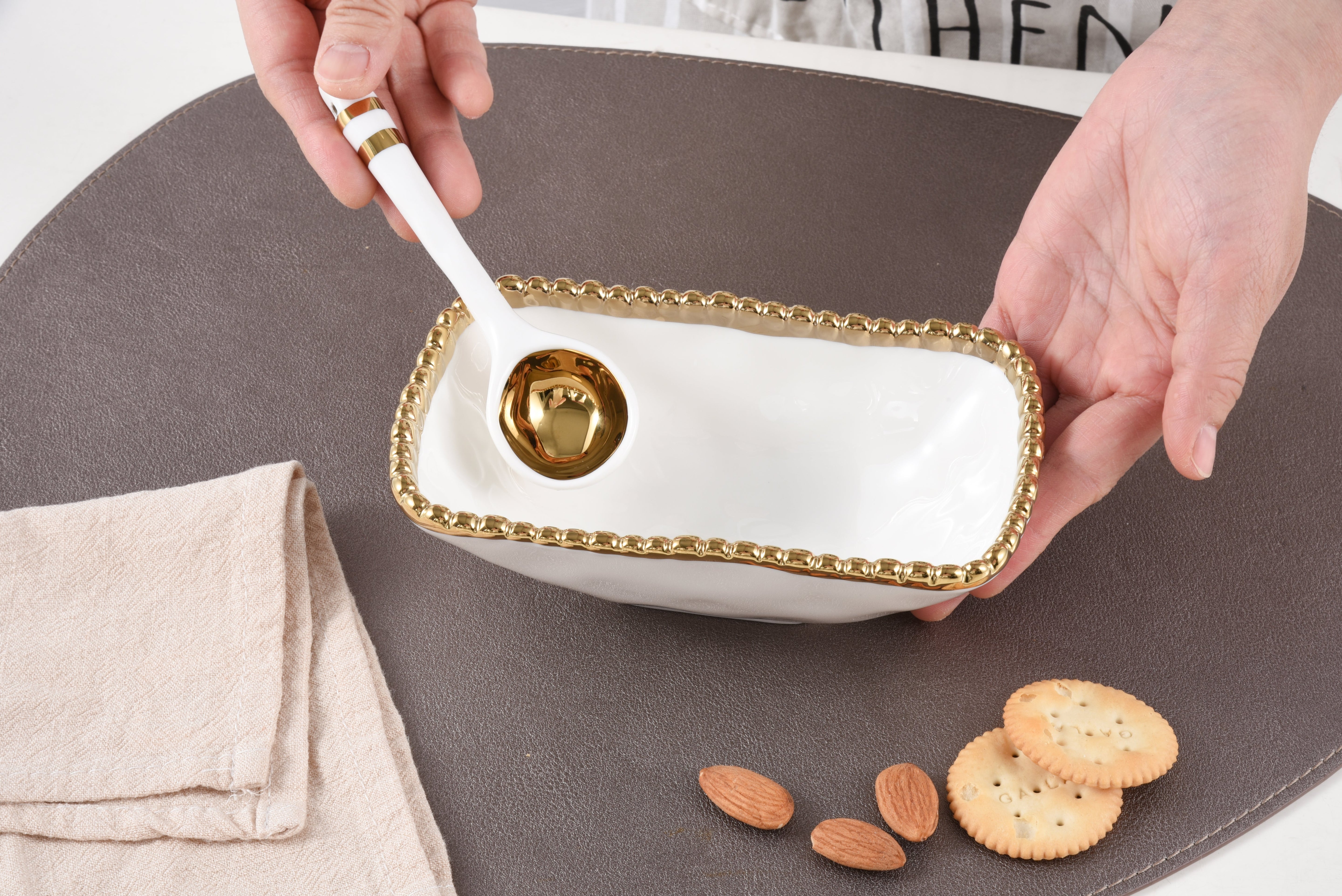 The Golden Beaded Set Pampa Bay