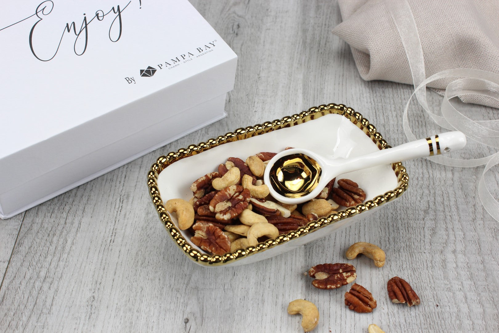 The Golden Beaded Set Pampa Bay