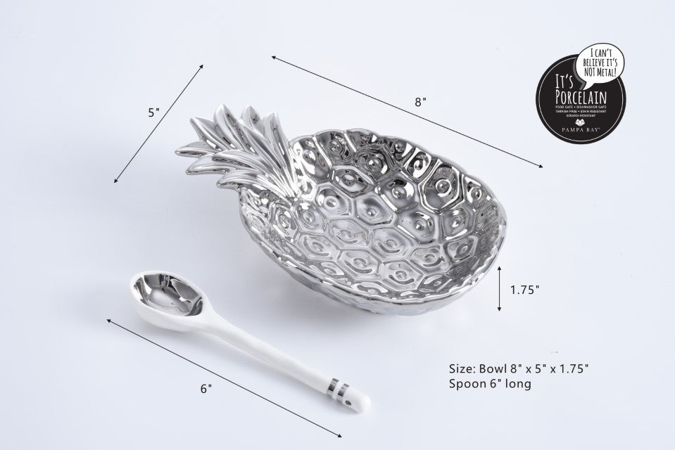 The Silver Pineapple Set