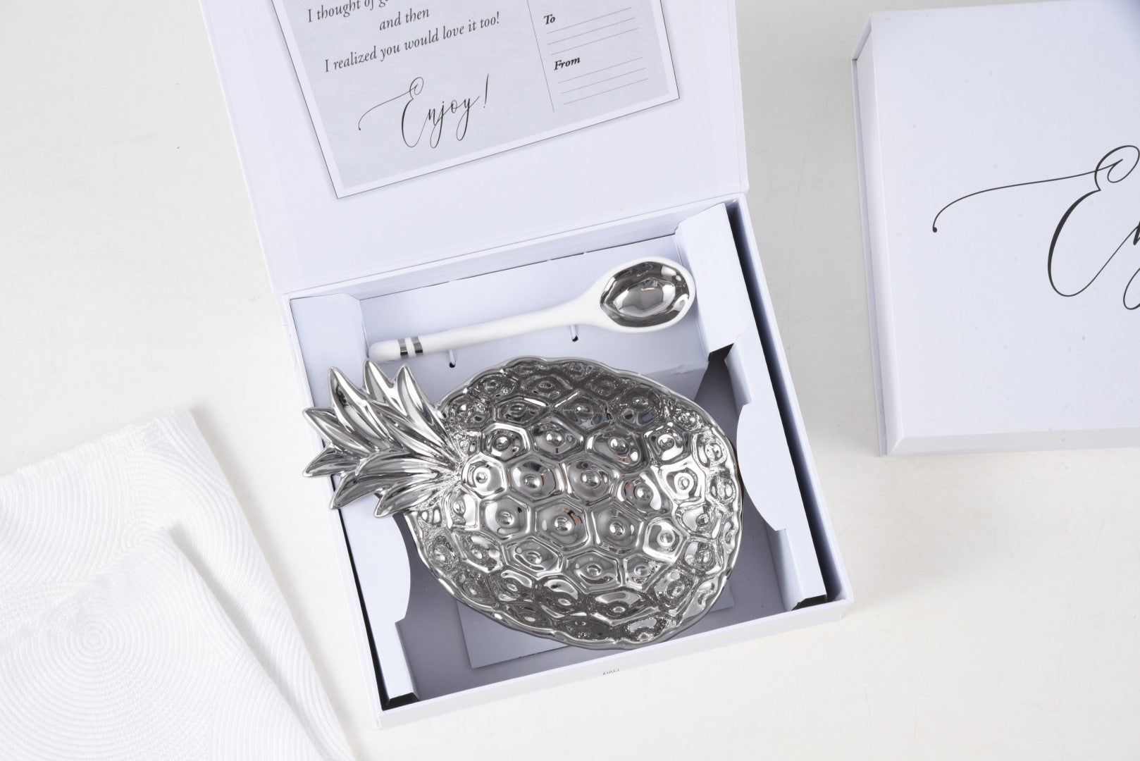 The Silver Pineapple Set