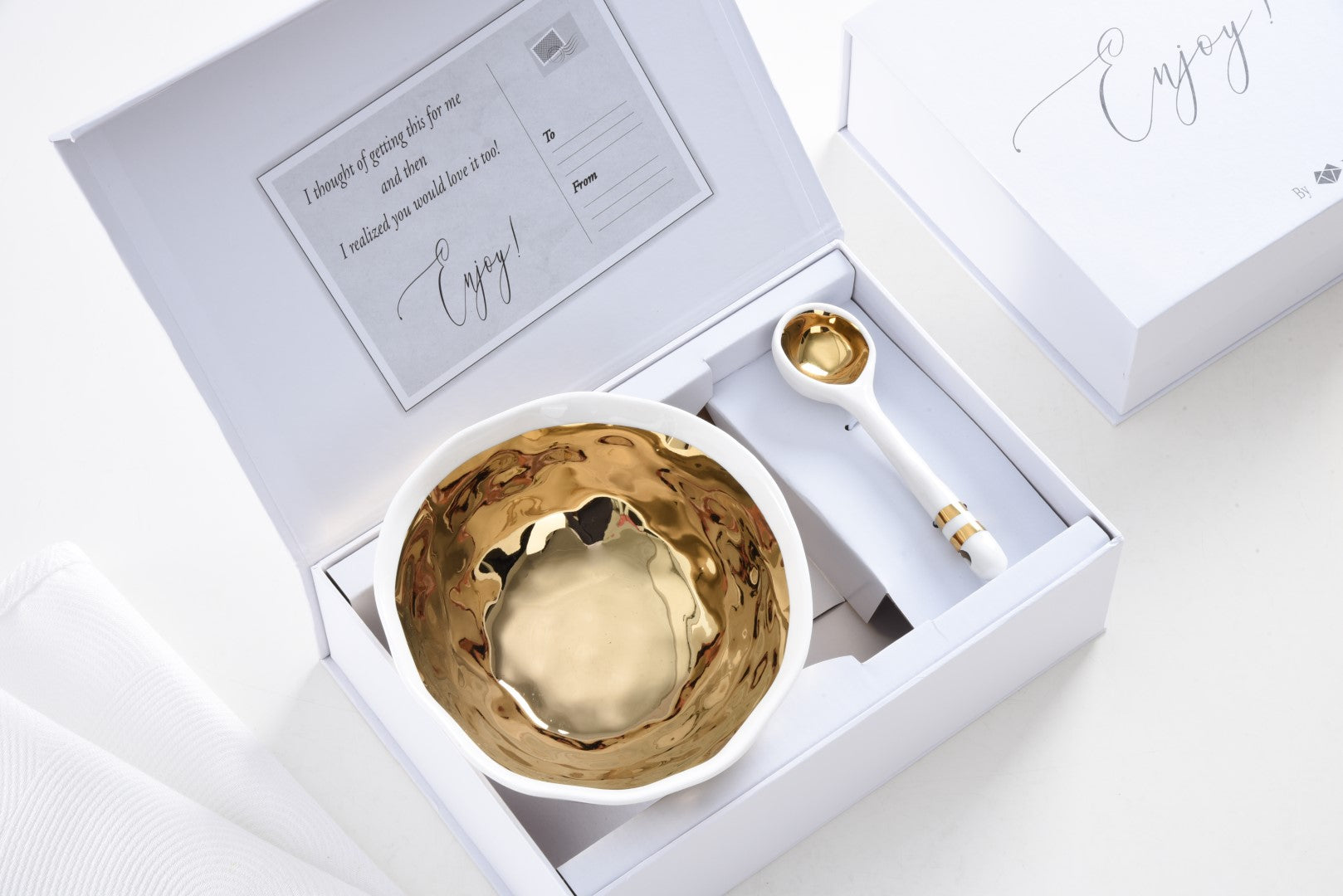 The Gold Wavy Set