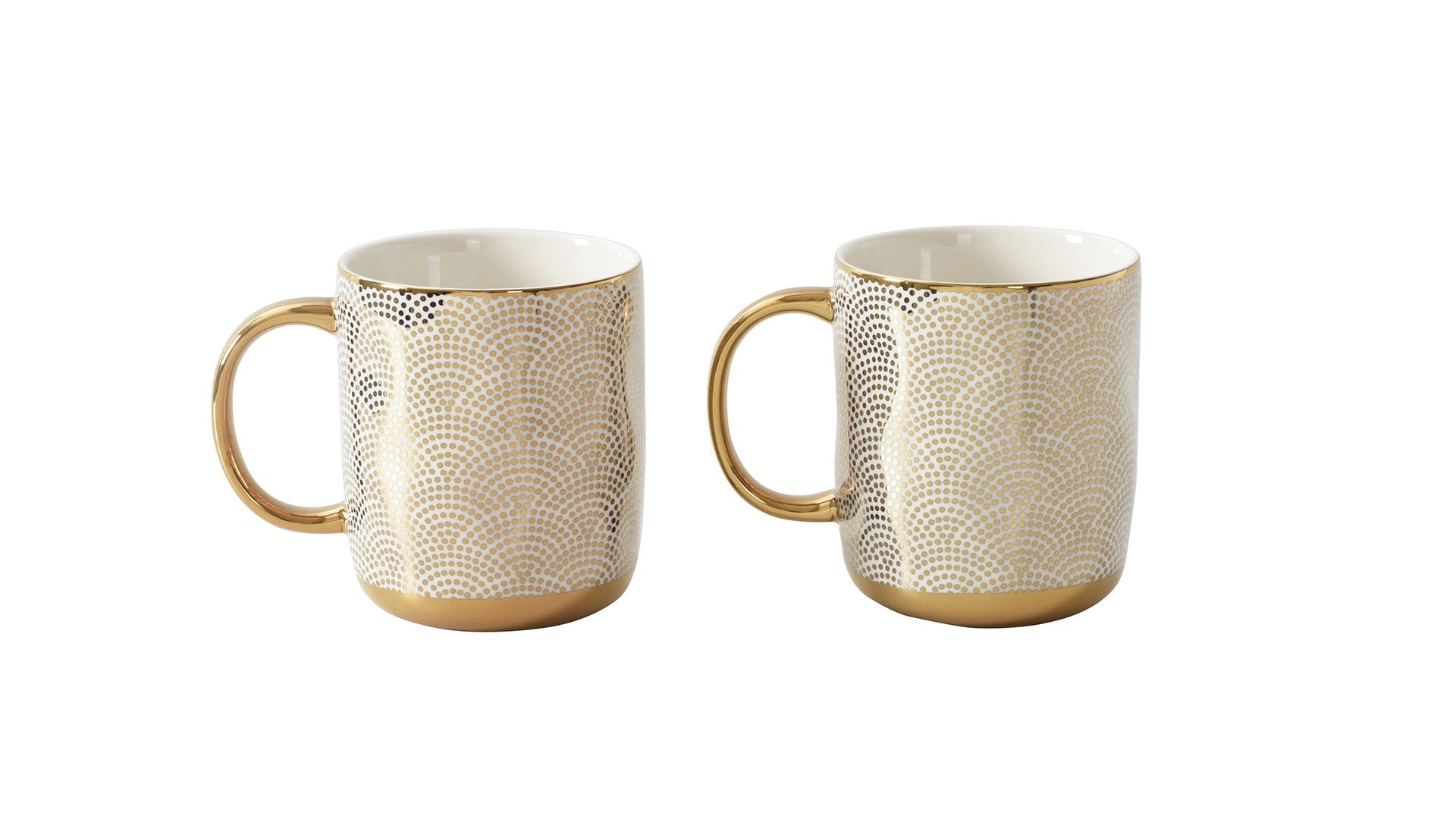 Set of 2 Dotted Mugs Pampa Bay