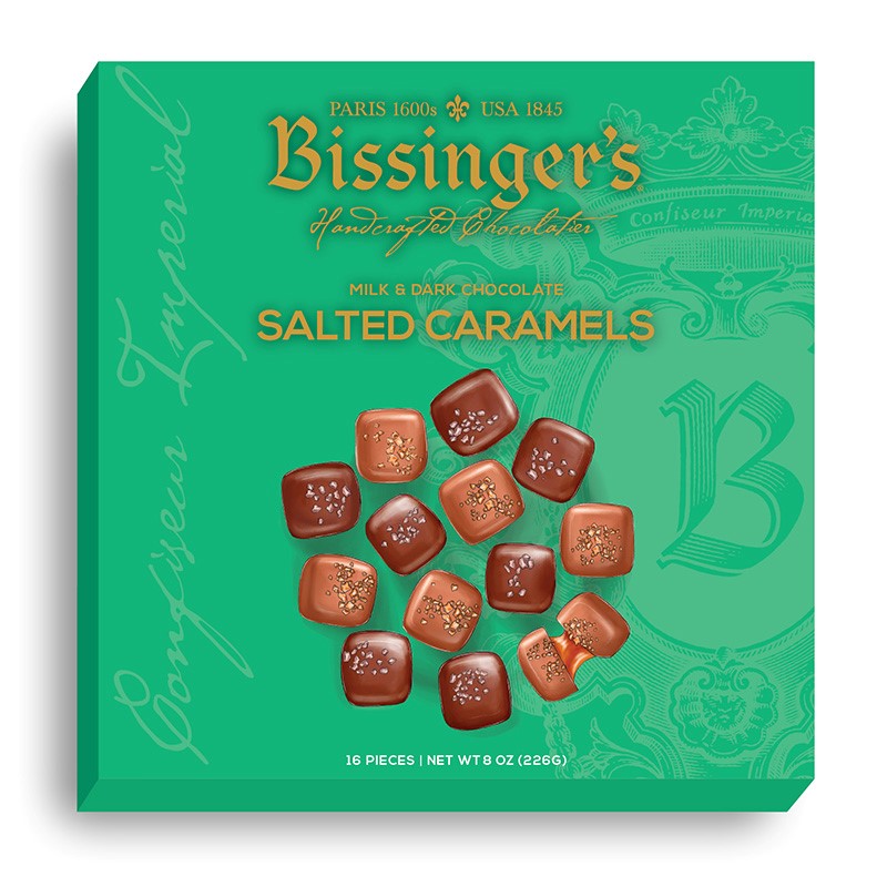 Bissinger's Salted Caramels – 16 PC Bissinger's Handcrafted Chocolatier
