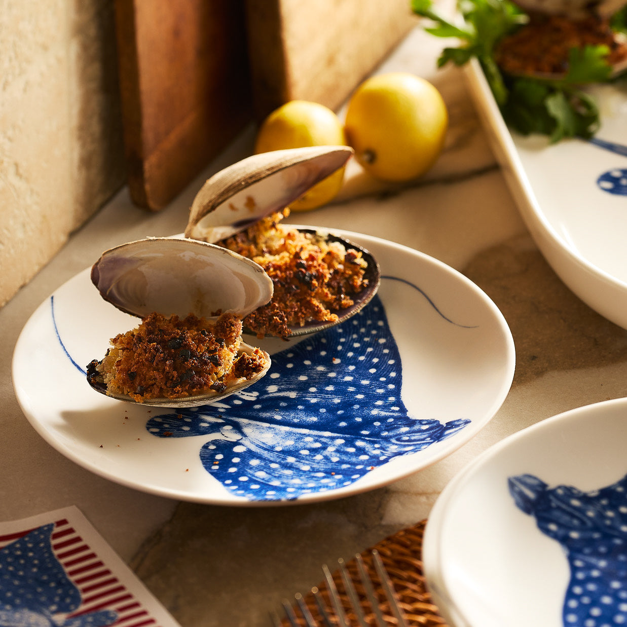 Stingray Coupe Salad Plate