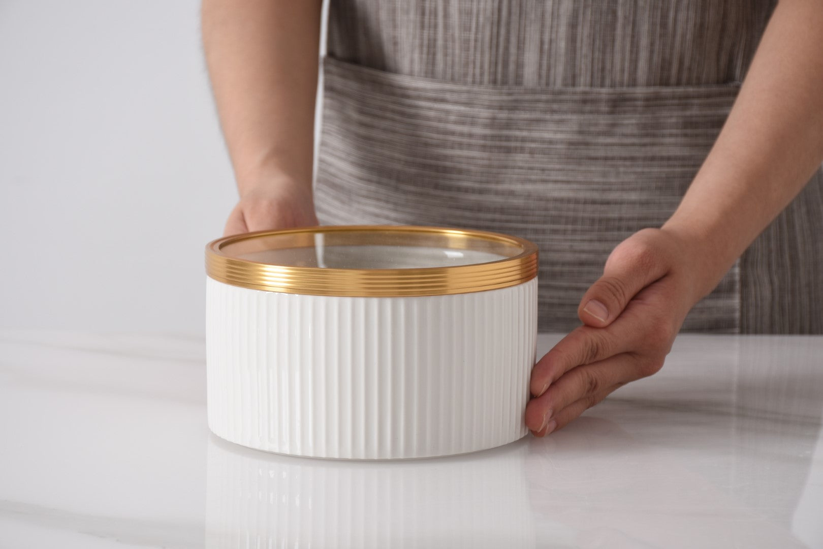 Tango Stacking Canister - Large Pampa Bay